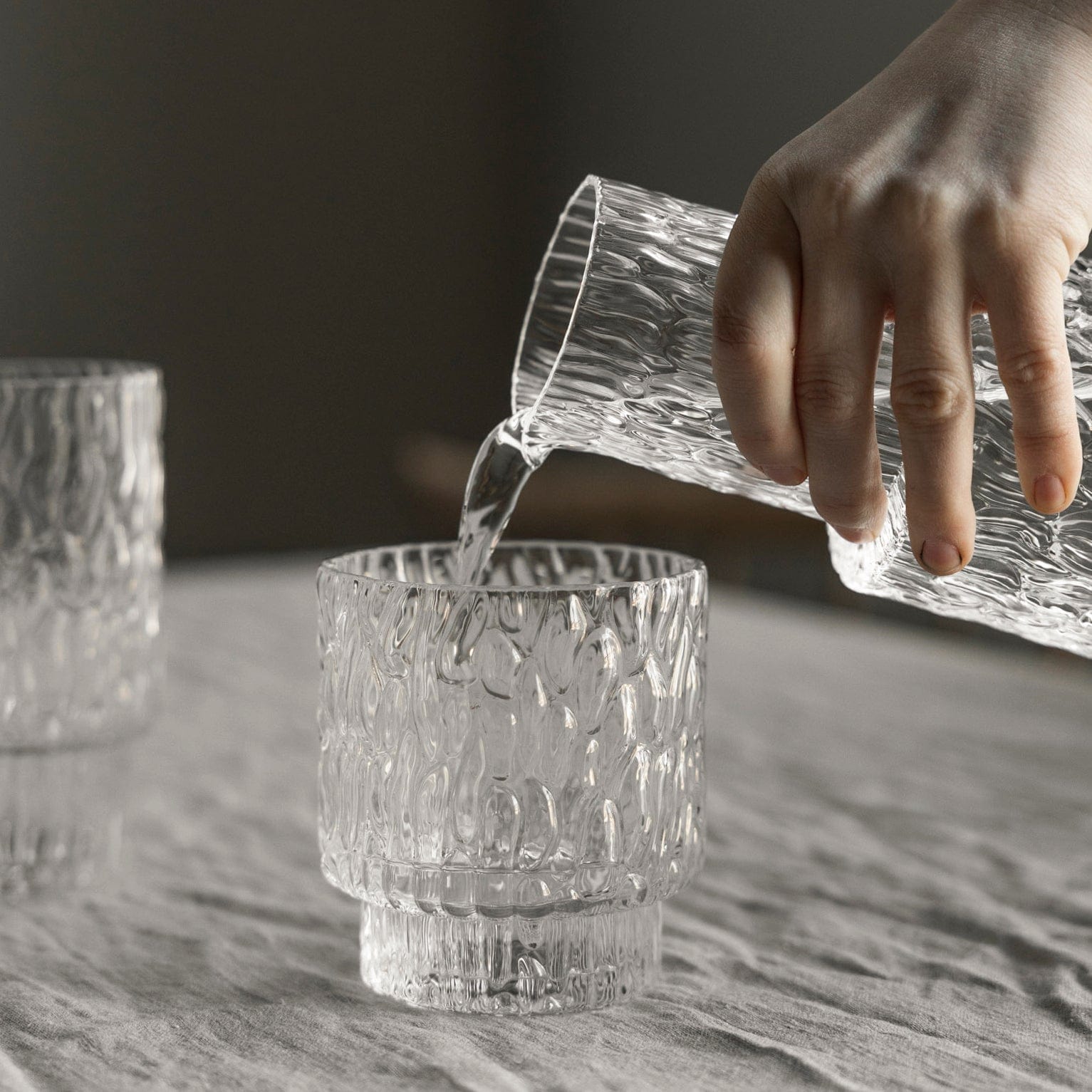 Karaffe Prinseryd aus Glas