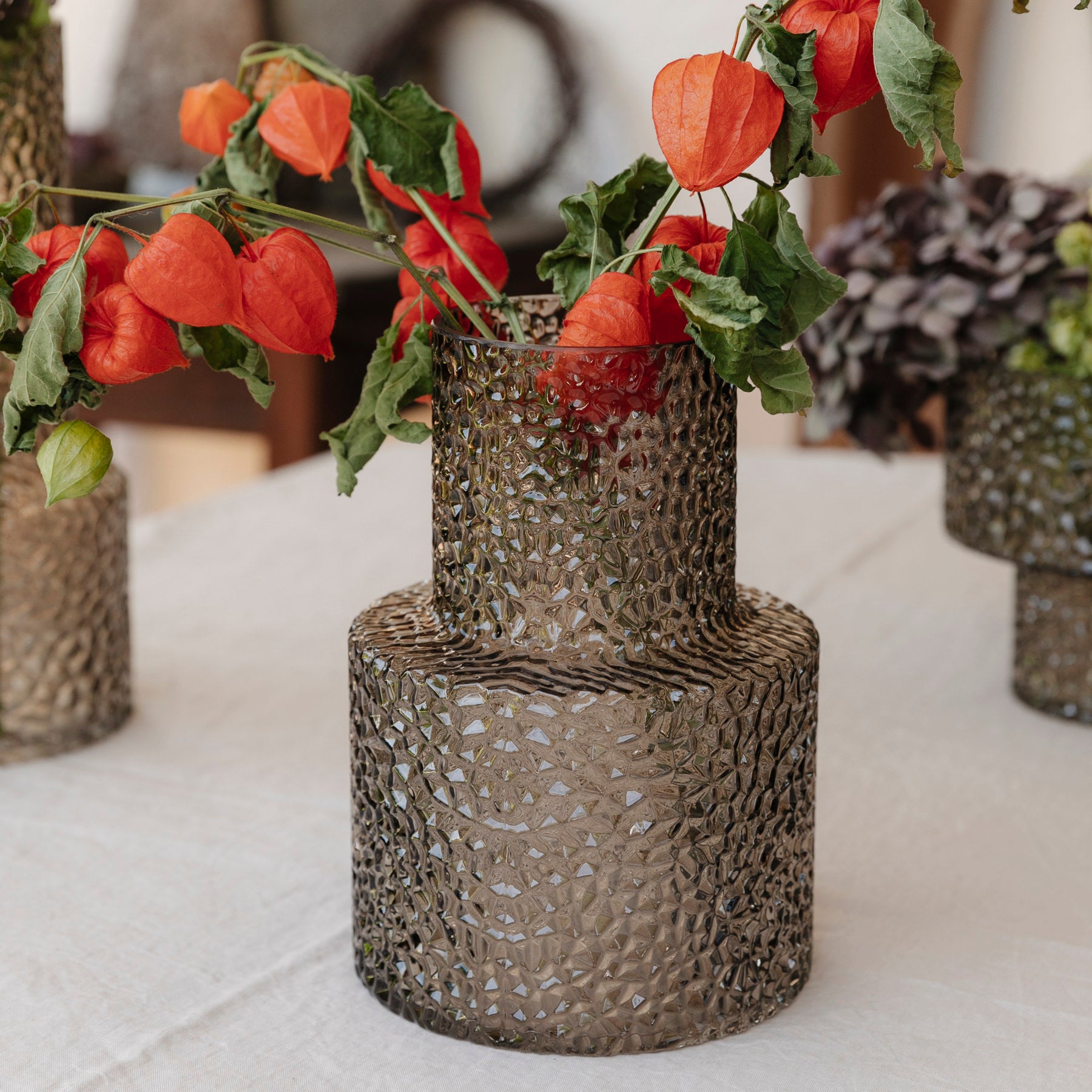 Vase Tuva M - smoke
