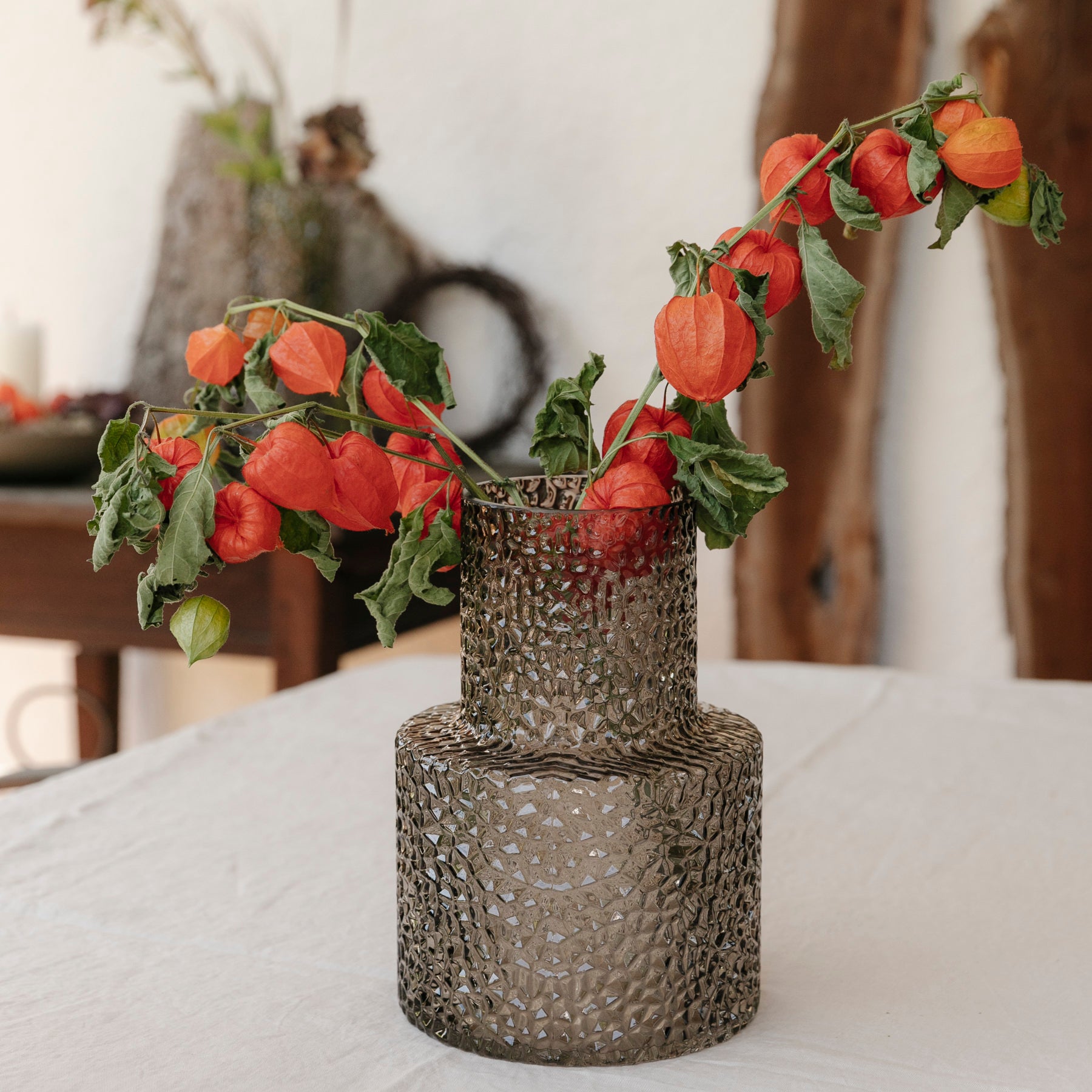 Vase Tuva M - smoke