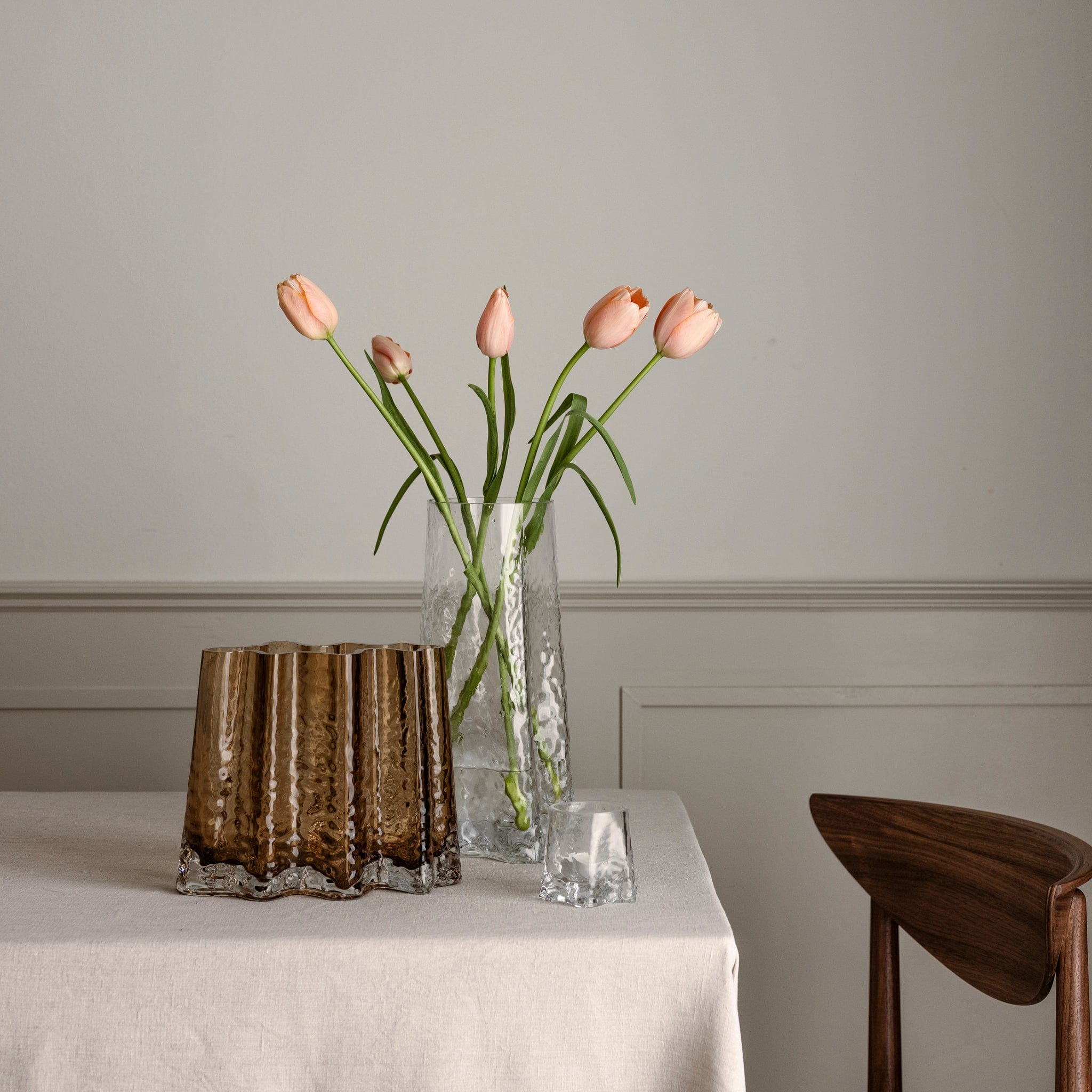 Vase Gry 30cm - Glas