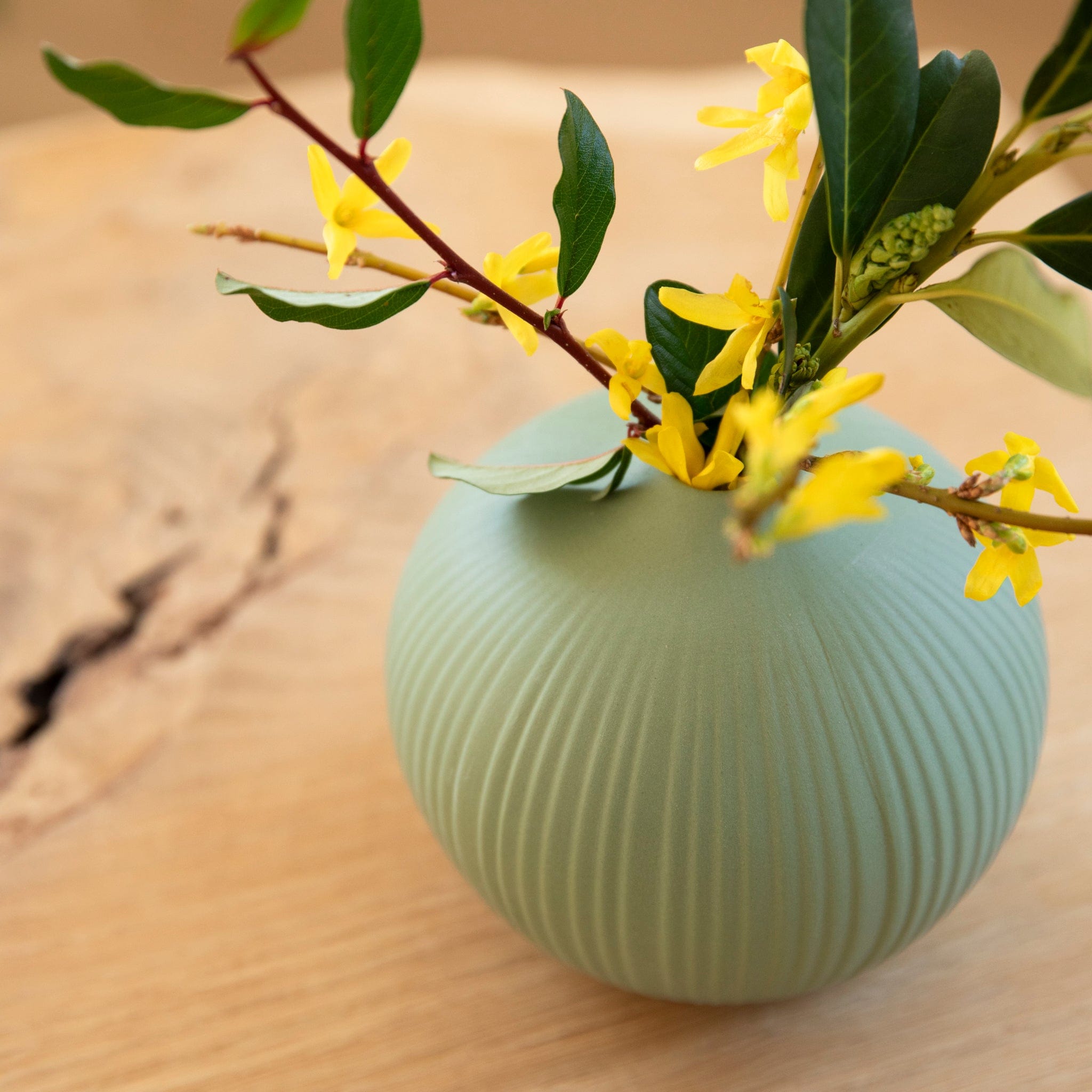 Vase Linde - grün