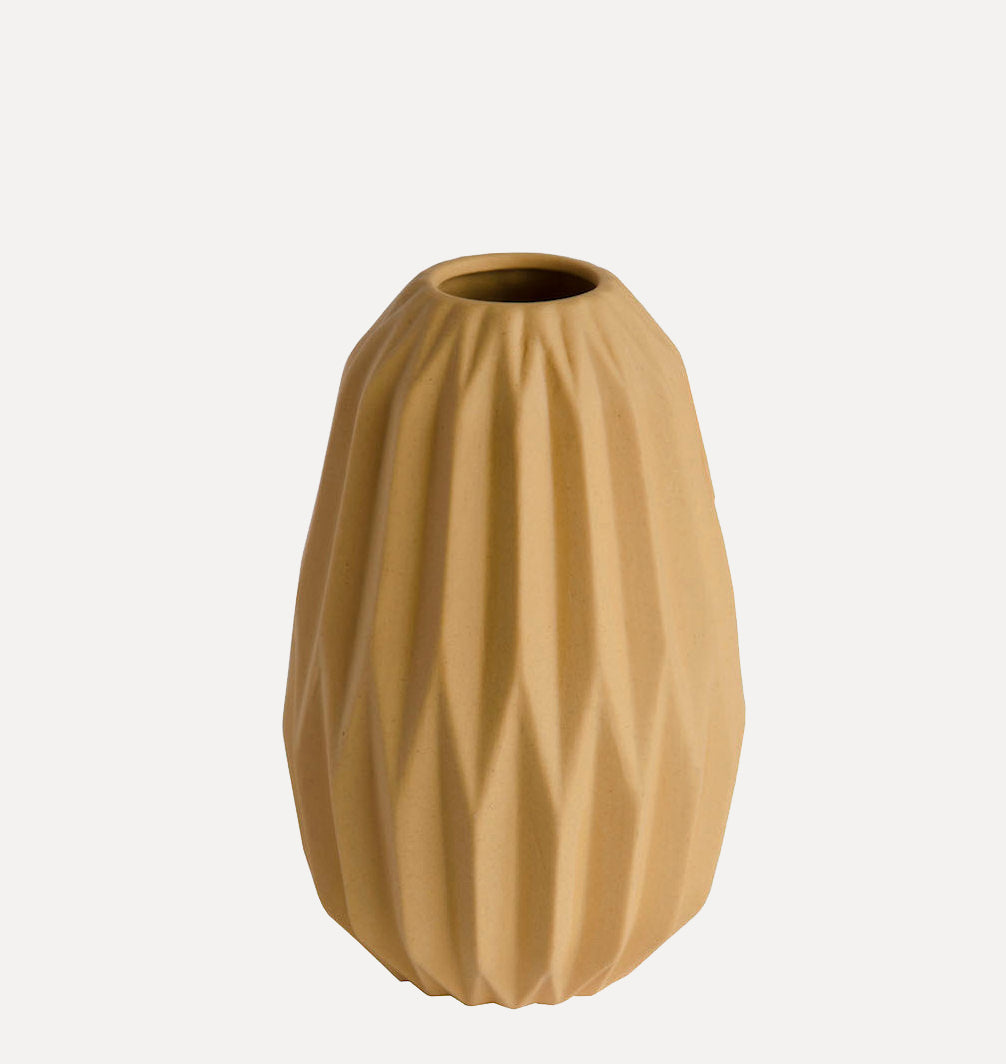Vase Mira - gelb