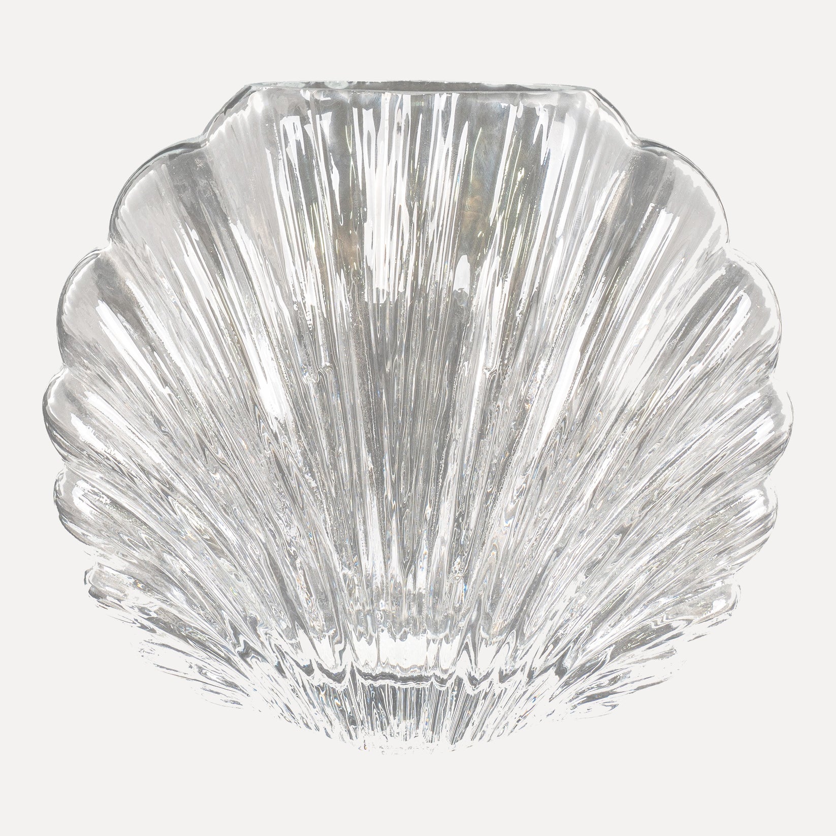 Vase Muschelform - Glas