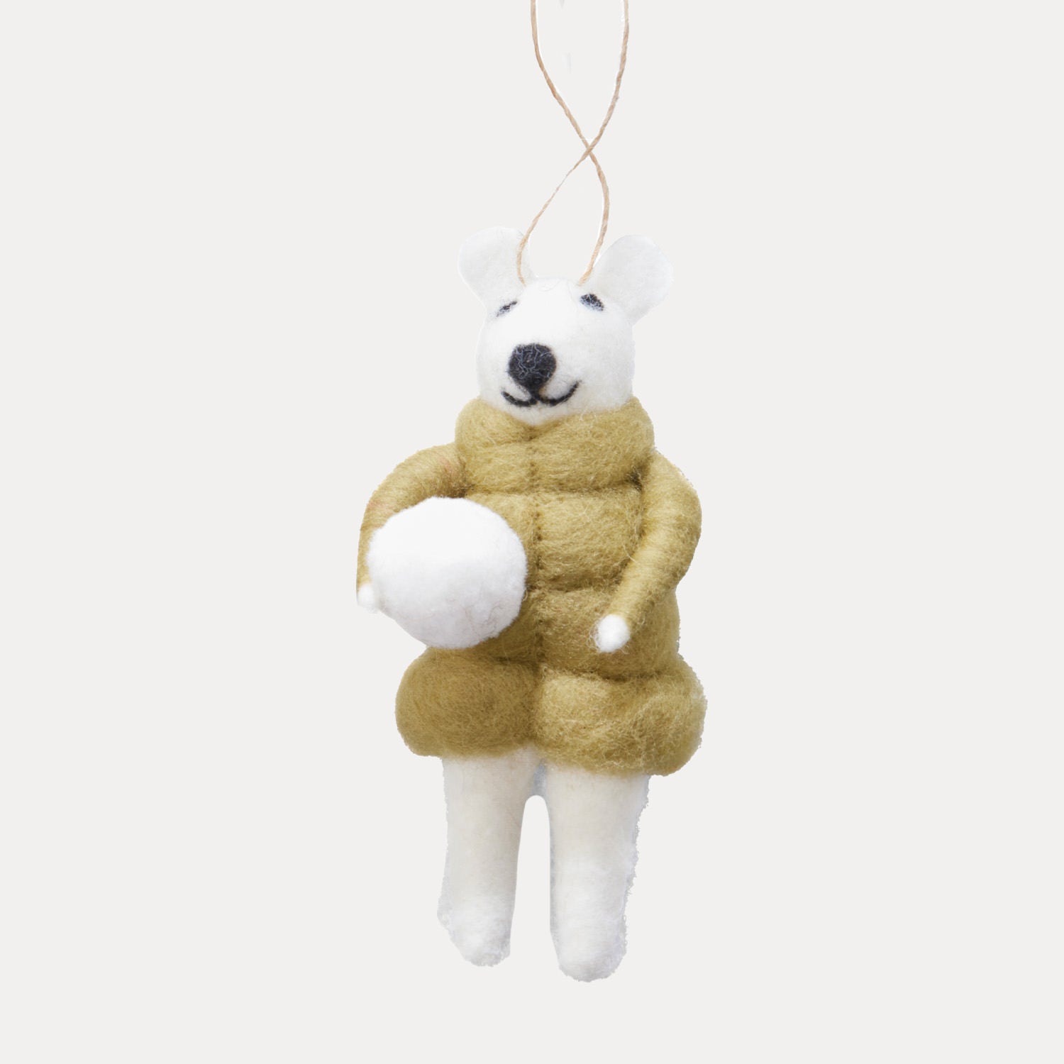 Filzanhänger Eisbär Sid