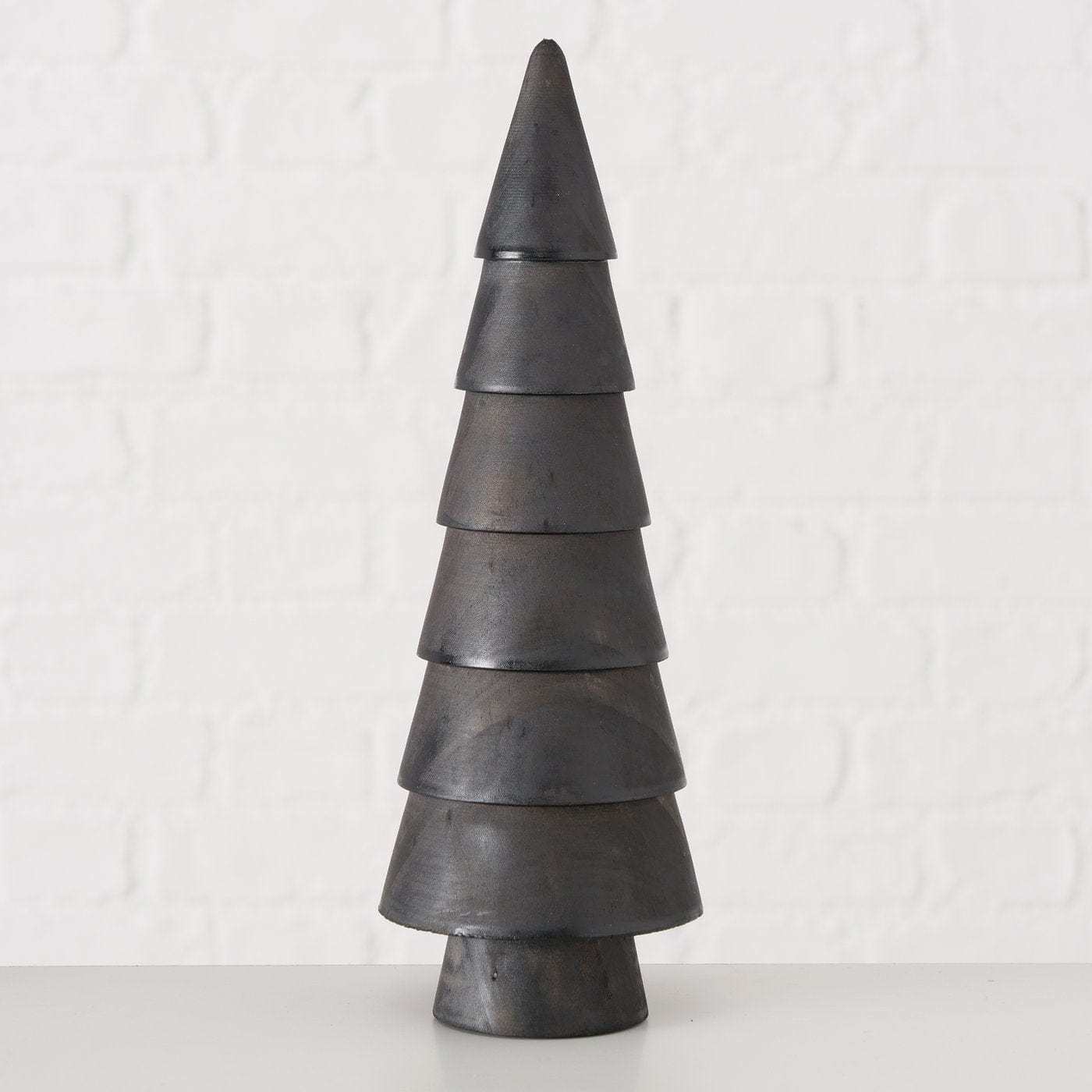 Weihnachtsbaum Abiola 2 aus Holz - schwarz