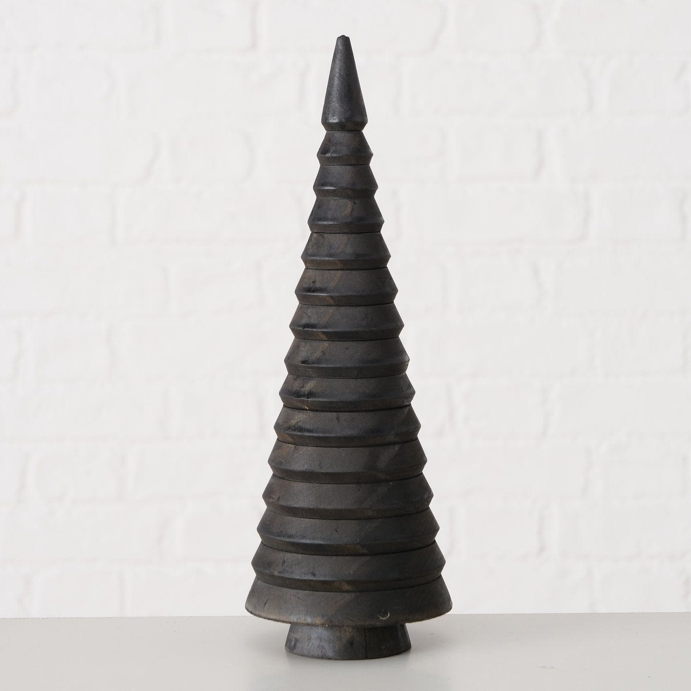 Weihnachtsbaum Abiola 1 aus Holz - schwarz