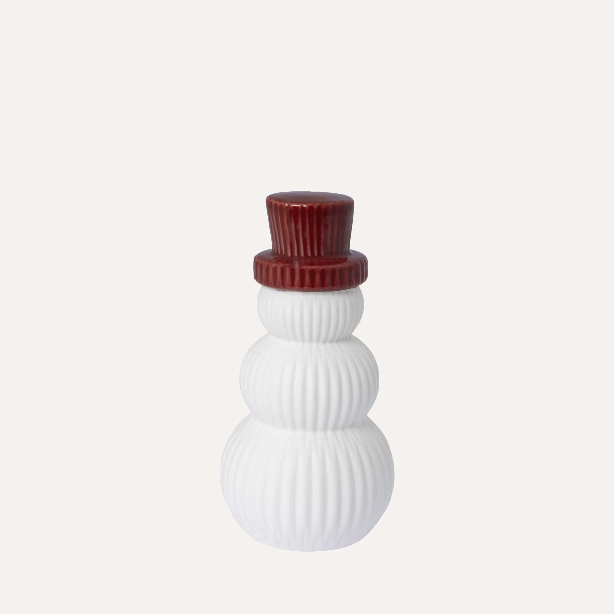 Schneemann Frank - rot