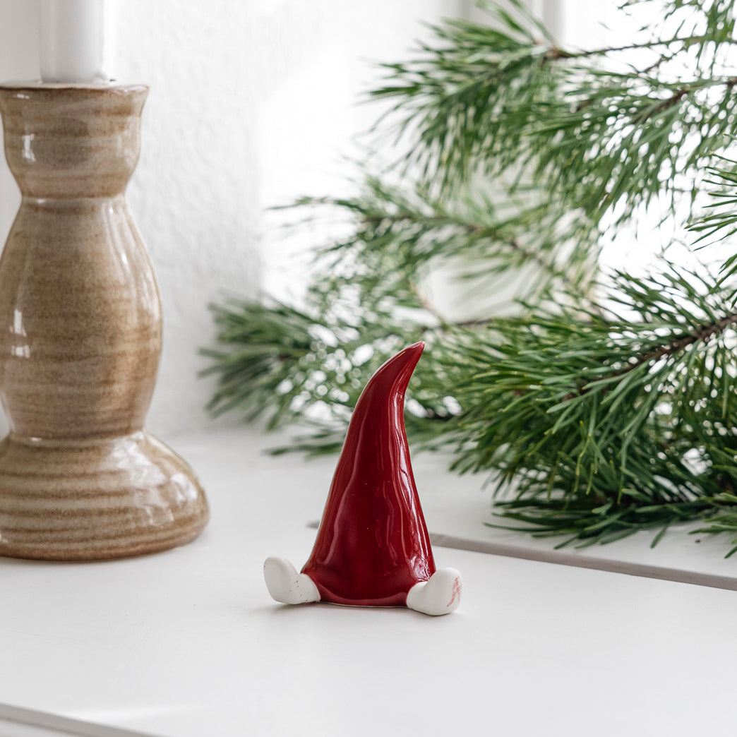 Deko Weihnachtsfigur Ture - rot