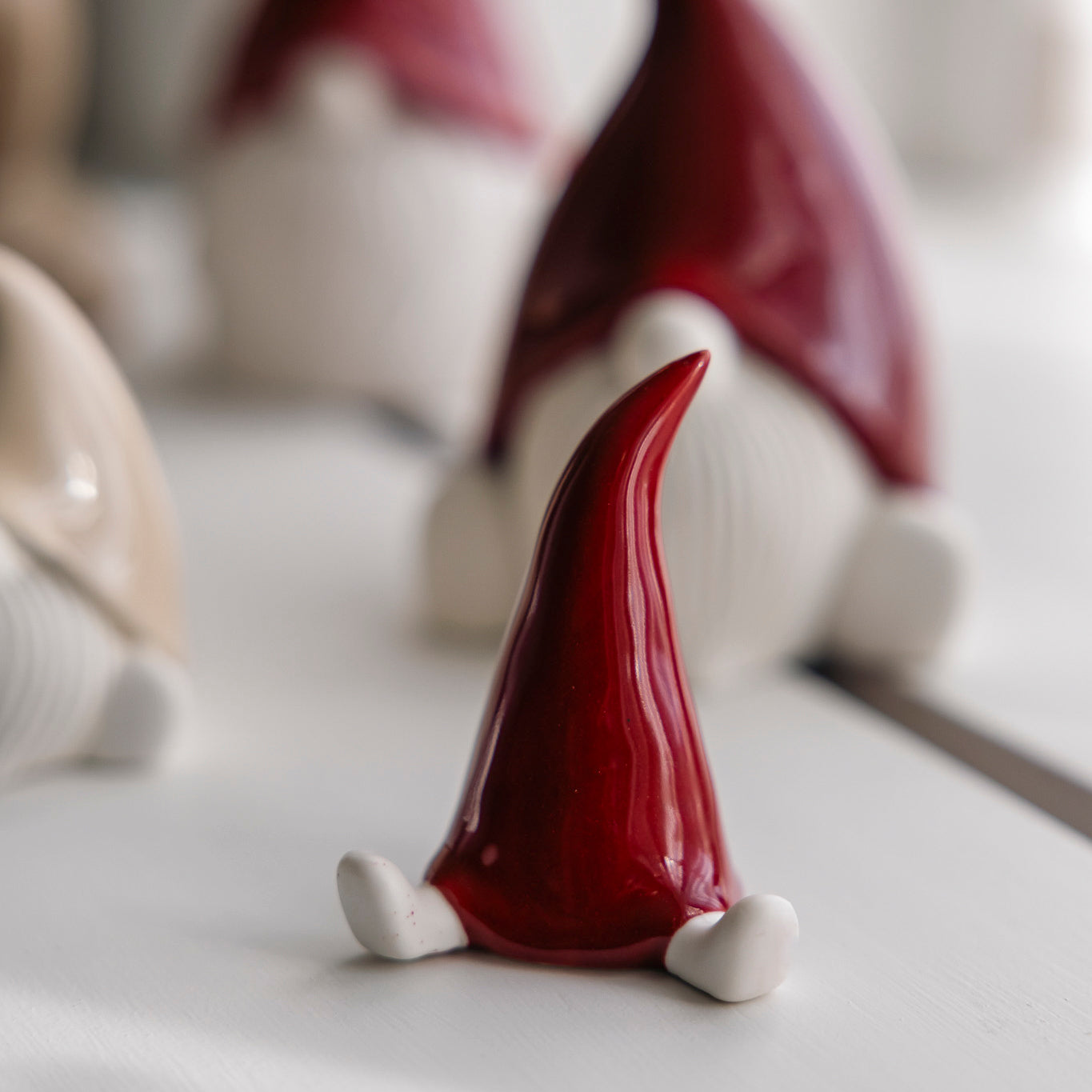 Deko Weihnachtsfigur Ture - rot
