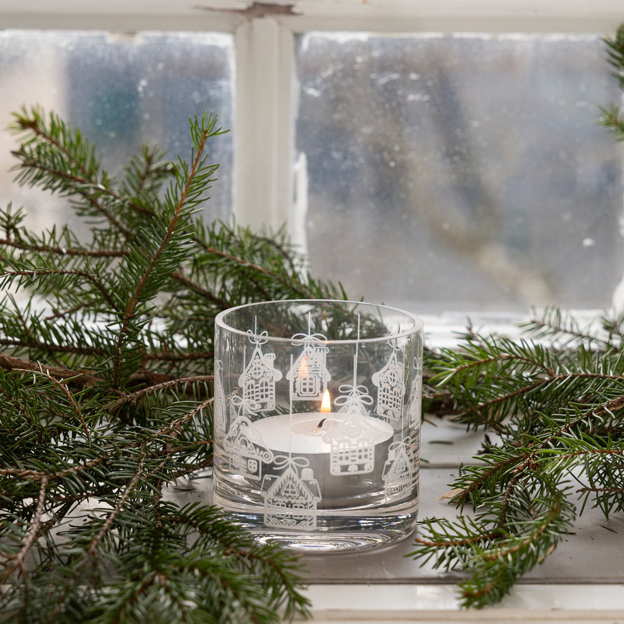 Windlicht Husvik - Glas