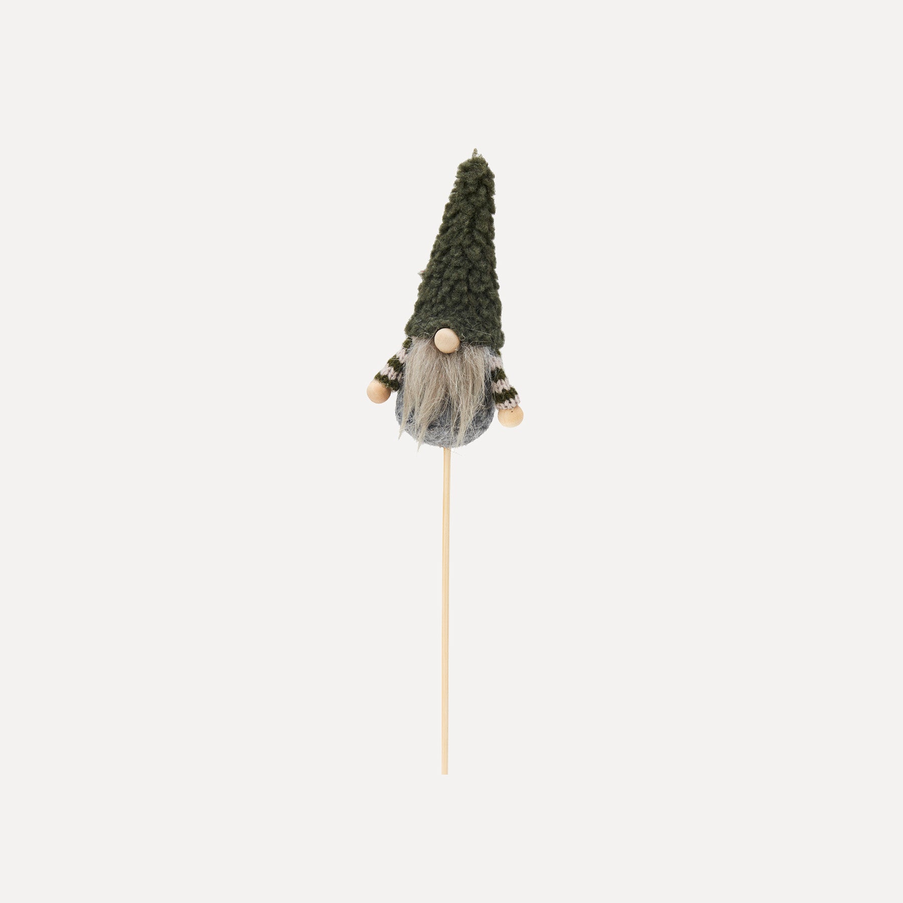 Filzstecker Santa - grün