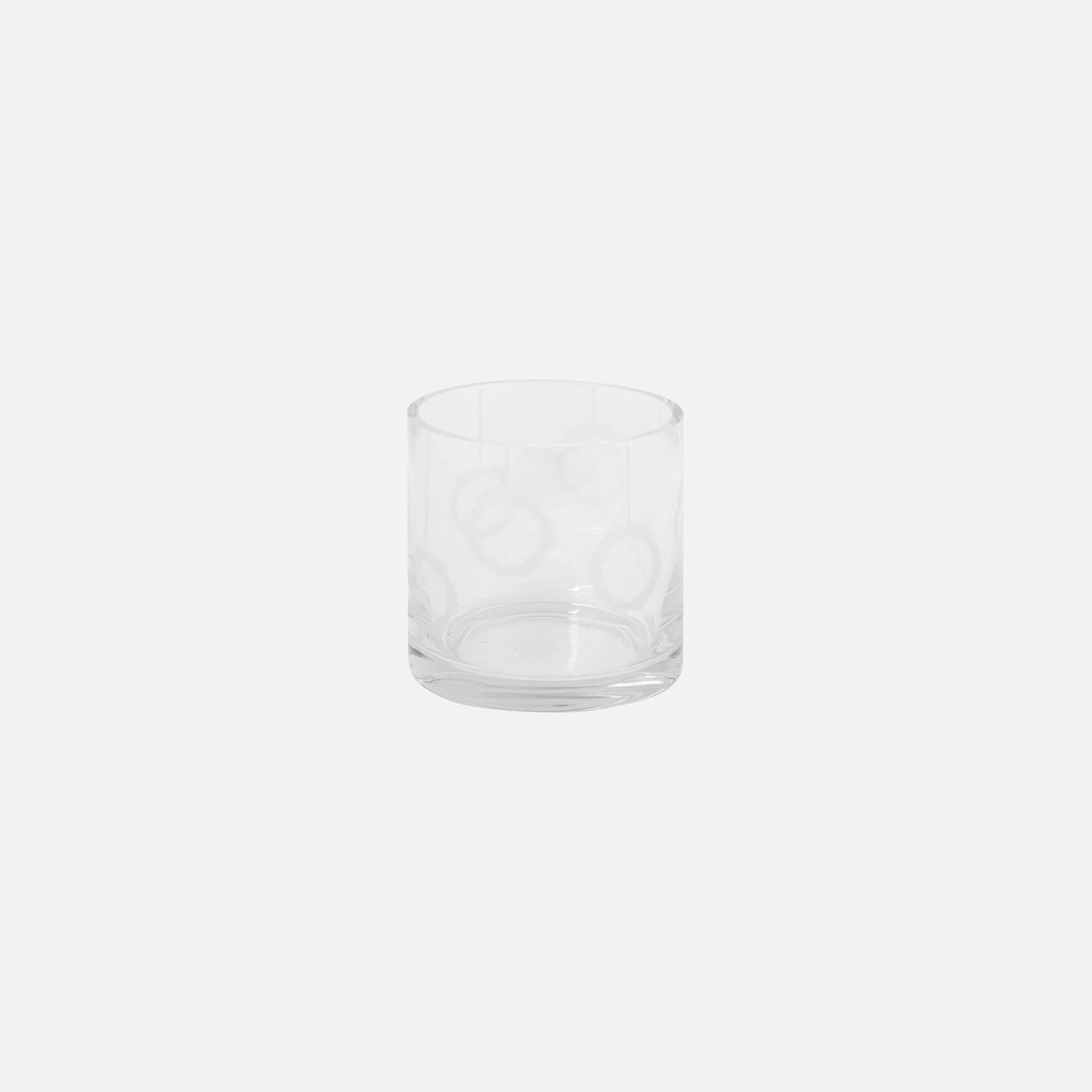 Windlicht Krans aus Glas
