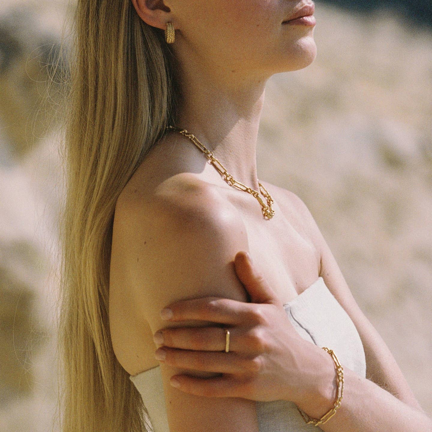 Ohrringe Kotsi - gold