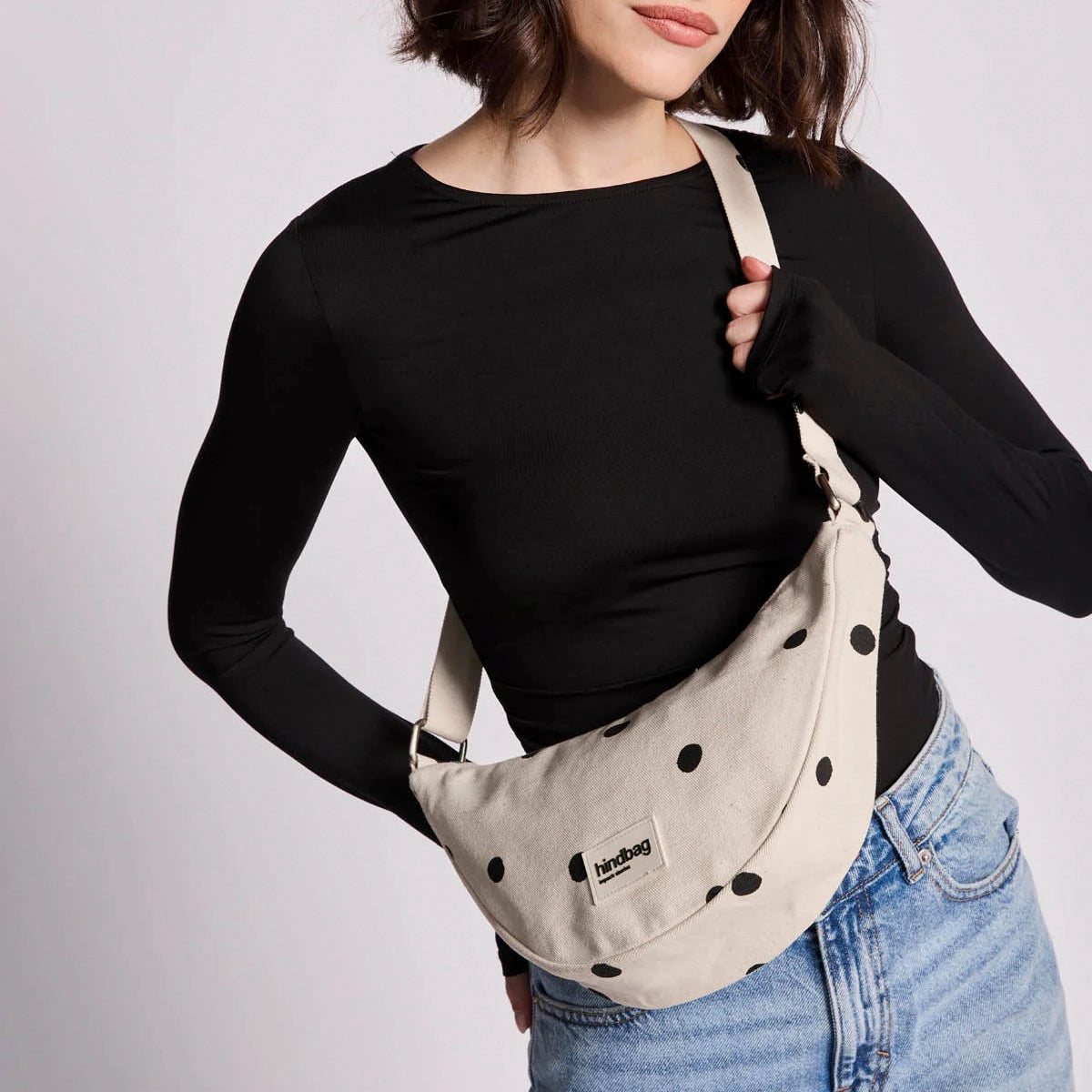 Andrea Umhängetasche - Polka dots