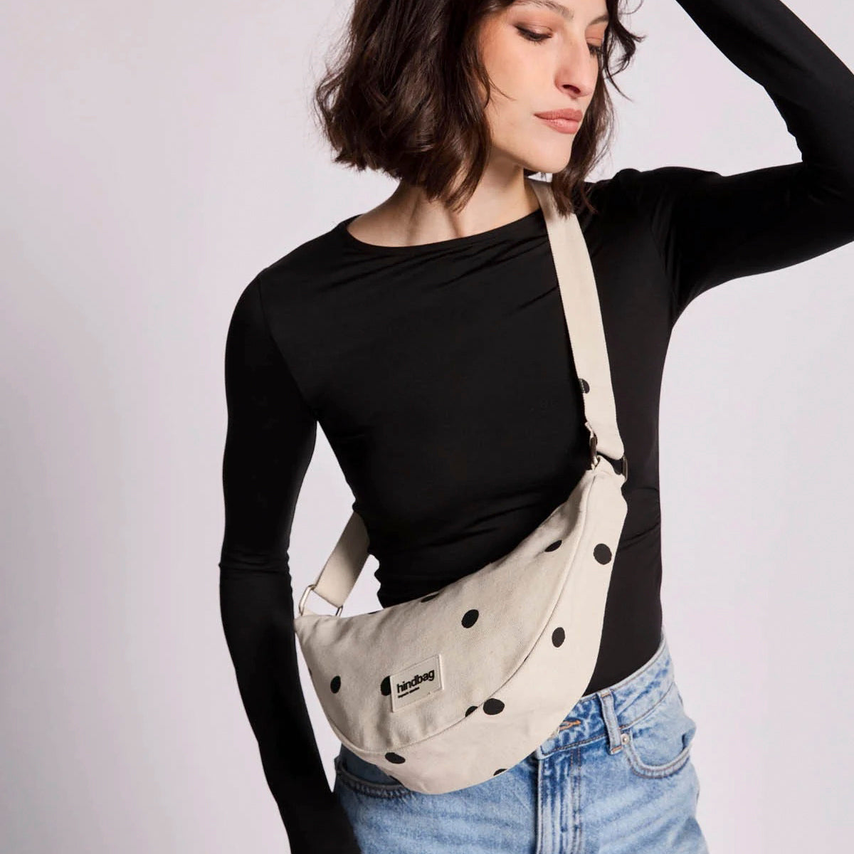 Andrea Umhängetasche - Polka dots