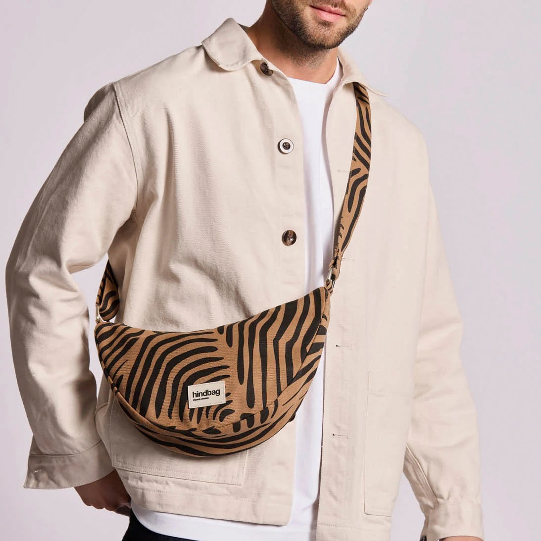 Andrea Umhängetasche - Zebra cinammon