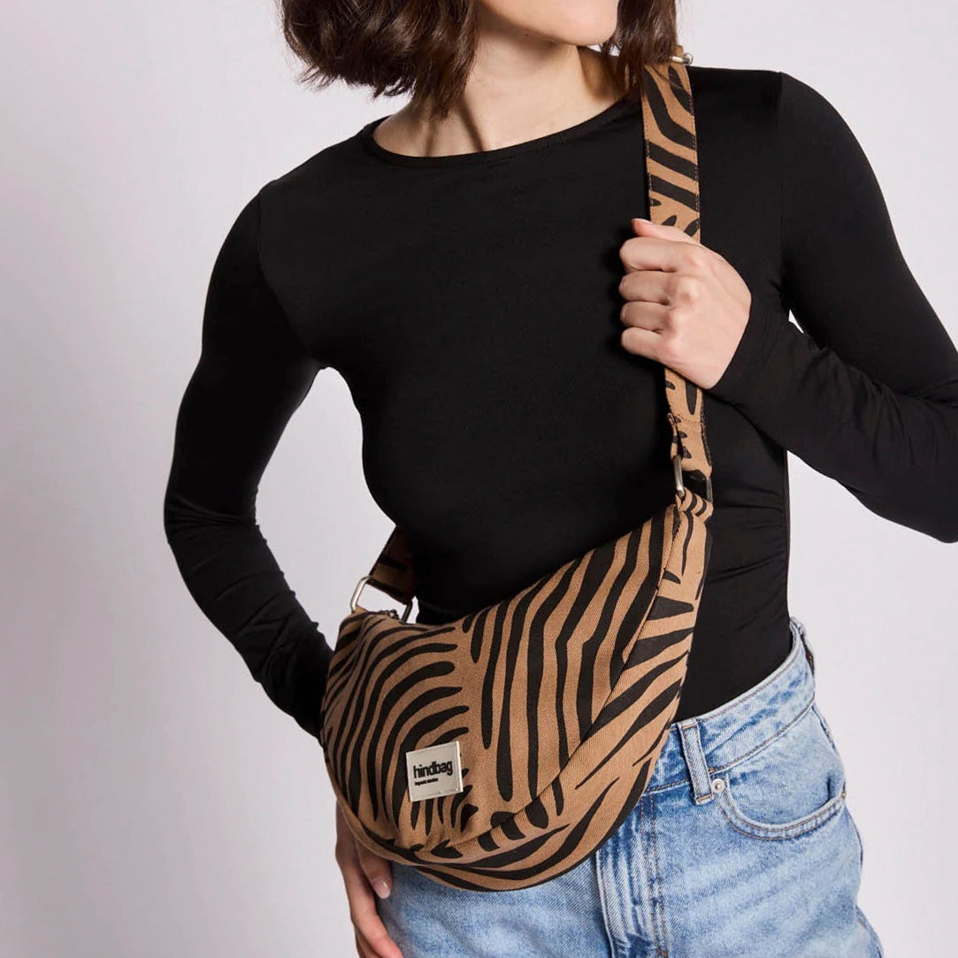 Andrea Umhängetasche - Zebra cinammon