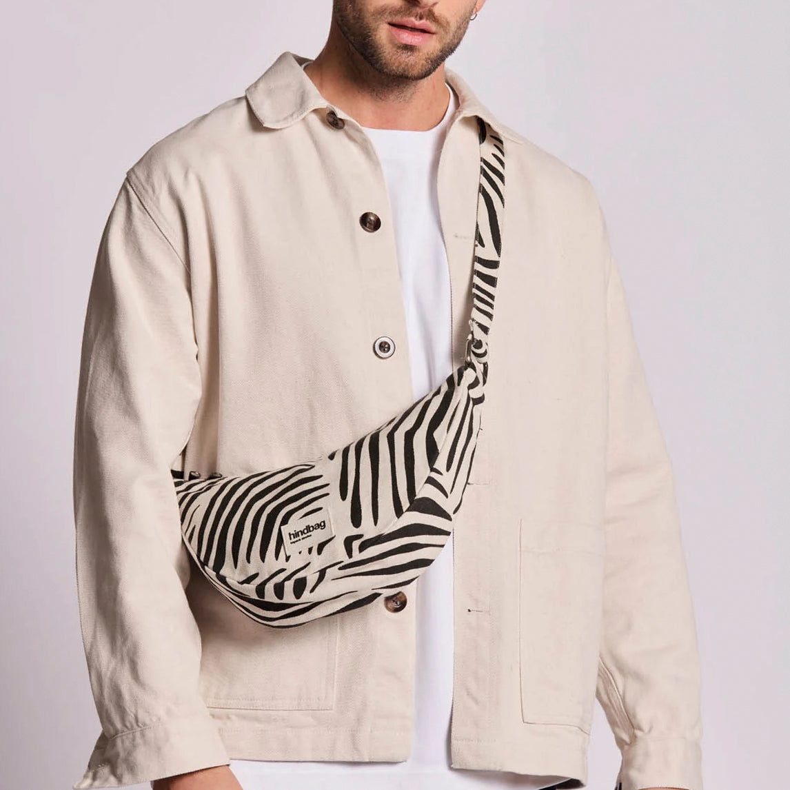 Andrea Umhängetasche - Zebra ecru