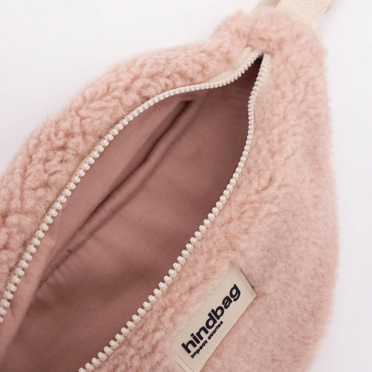 Kinder Bauchtasche - teddy puderrosa