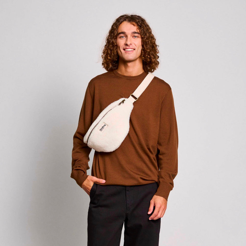 Olivia Bauchtasche - teddy arctic