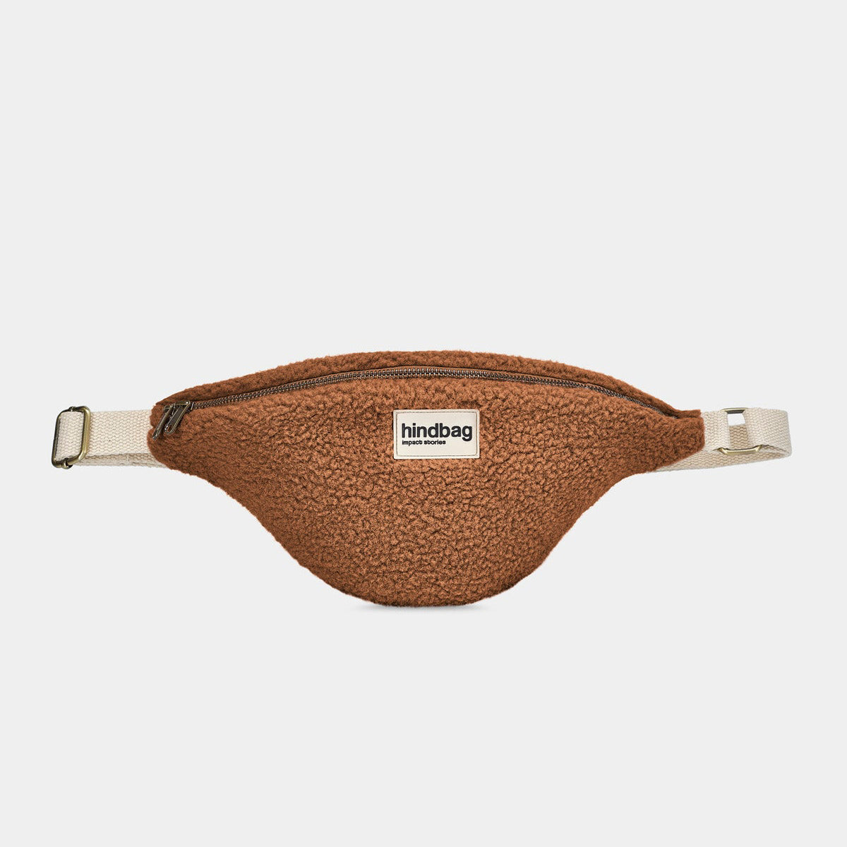 Olivia Bauchtasche - teddy braun