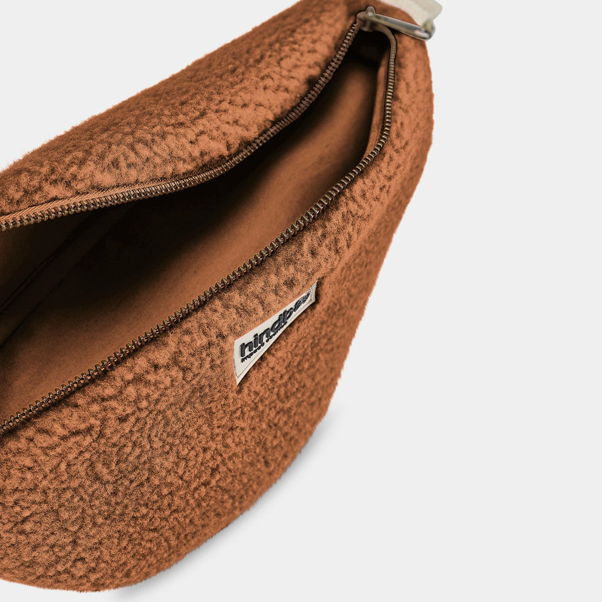 Olivia Bauchtasche - teddy braun