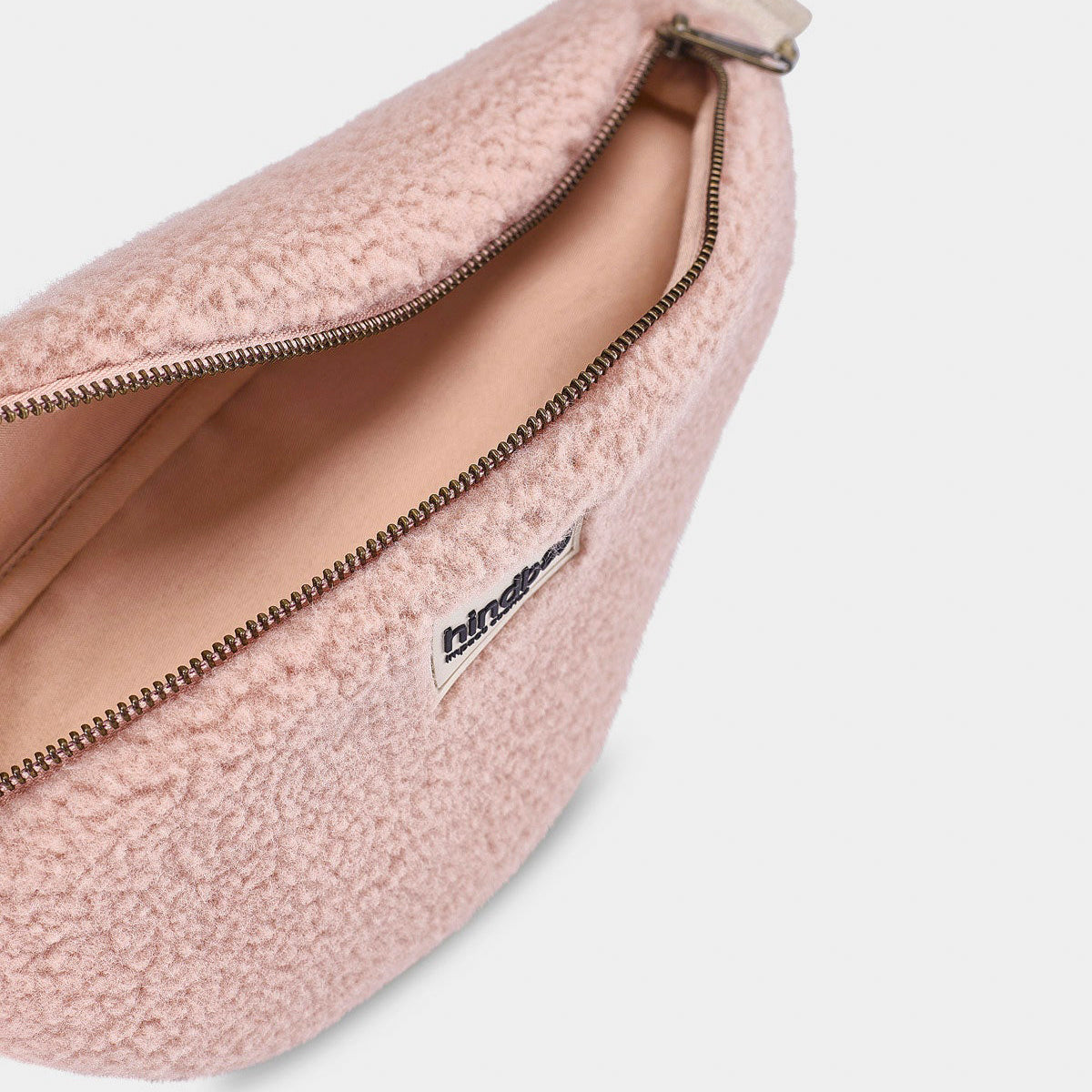 Olivia Bauchtasche - teddy puderrosa