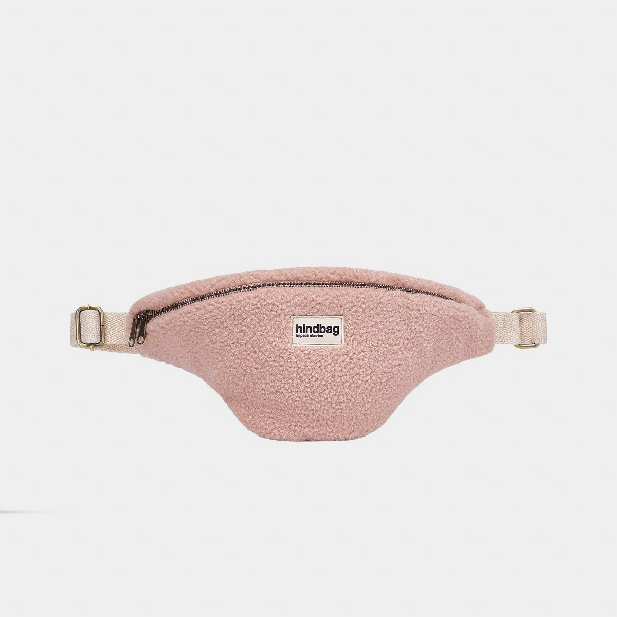 Sasha Bauchtasche - teddy puderrosa