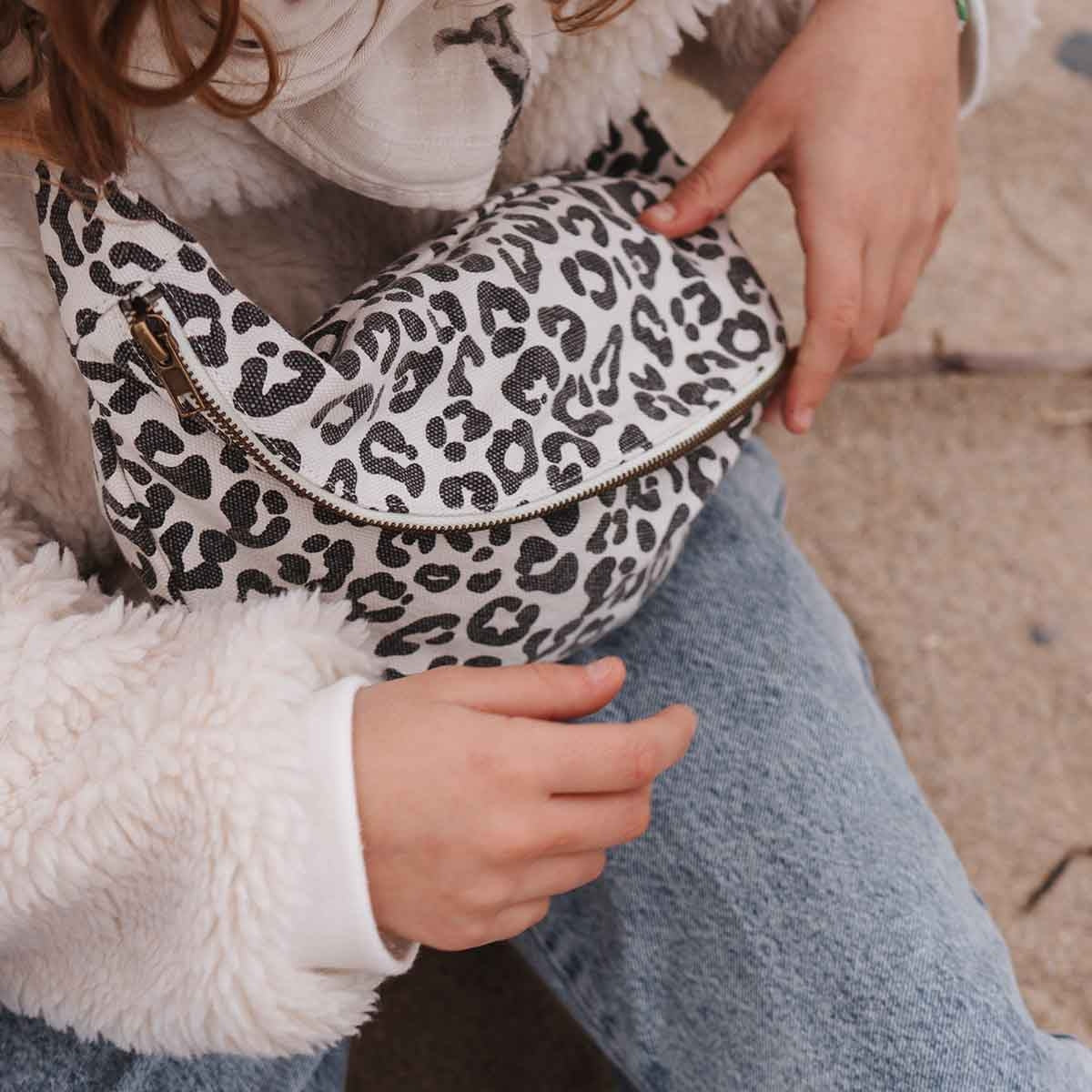 Bauchtasche aus Baumwolle - Leo