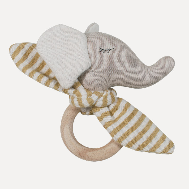 Beißring Elefant - honey