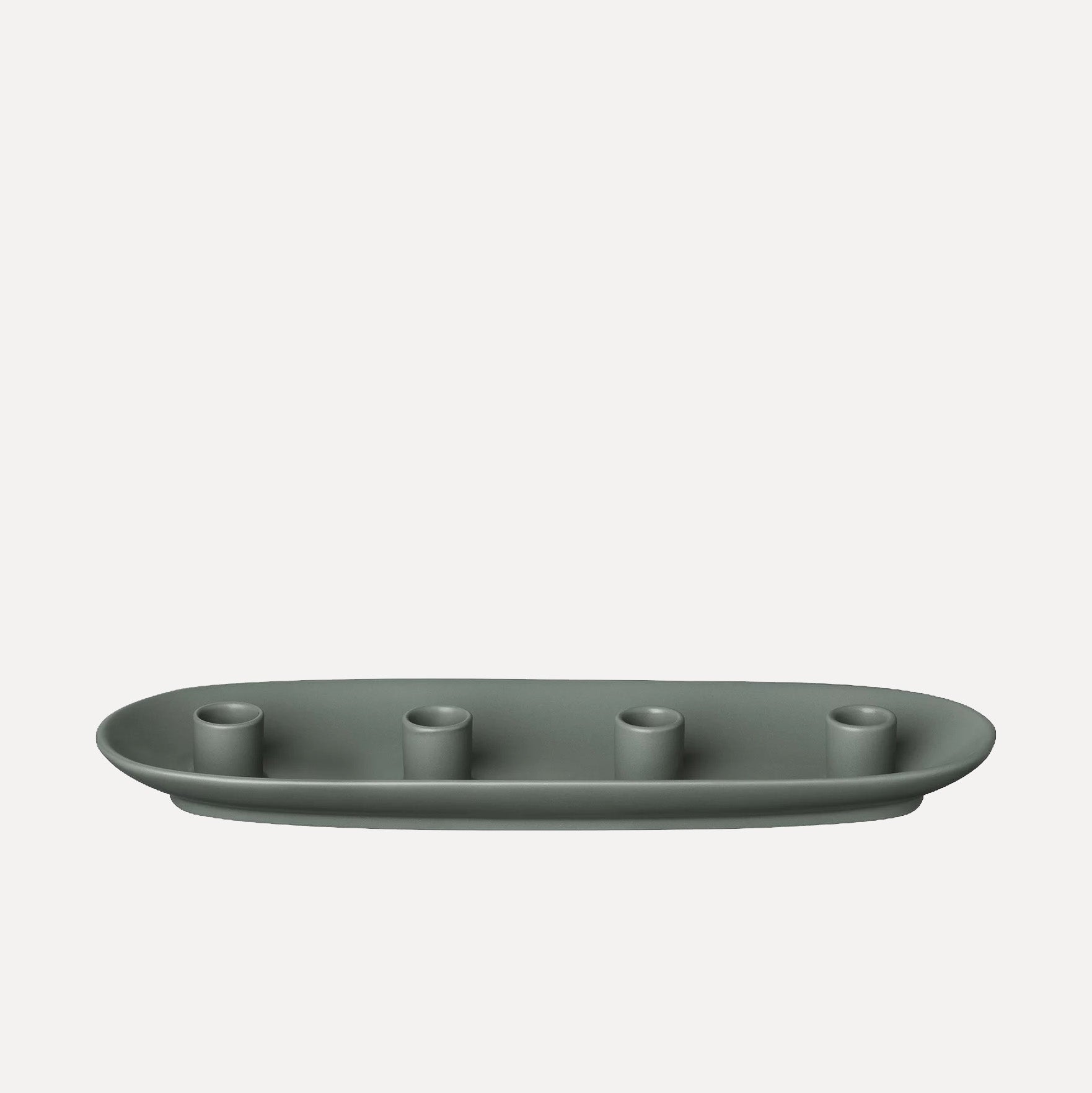 Kerzenhalter VELA oval - grün