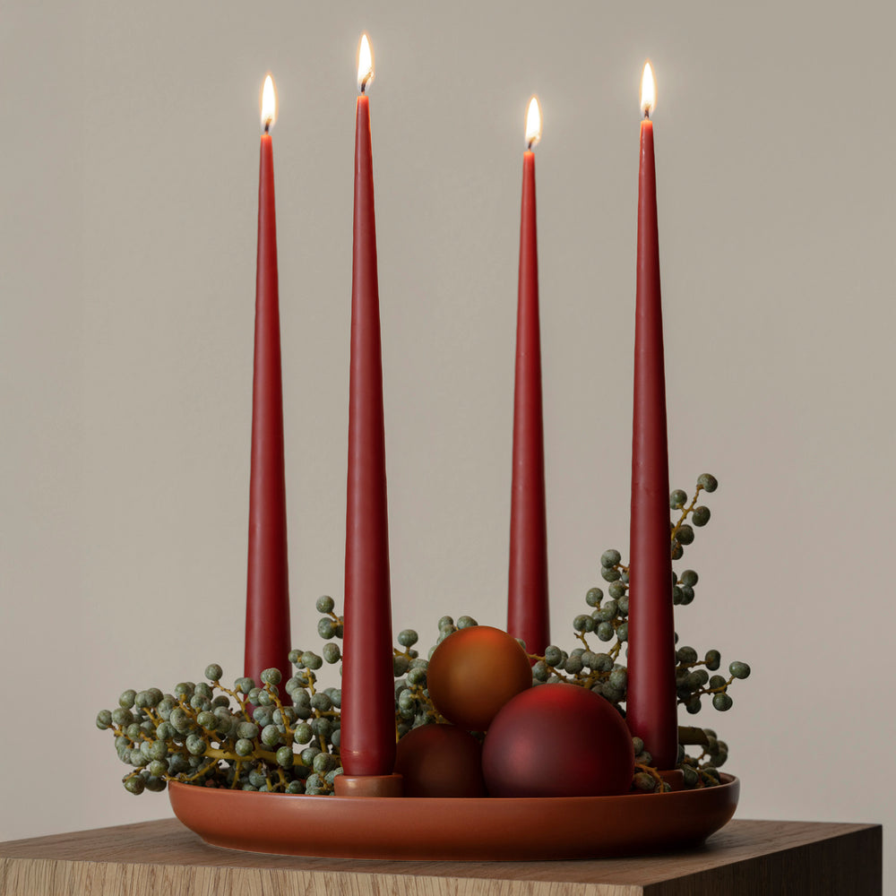 Kerzenhalter VELA - amber brown