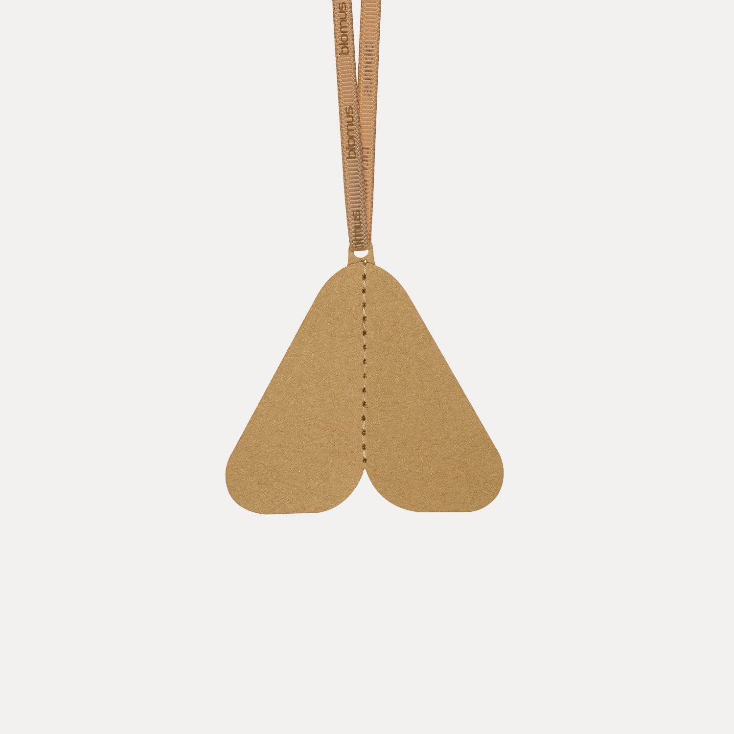 Weihnachtsschmuck KAZARY Glocke 4er Set - tan