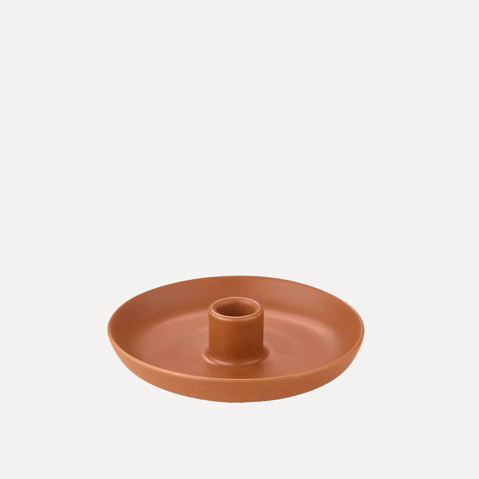 Kerzenhalter VELA S/M - amber brown