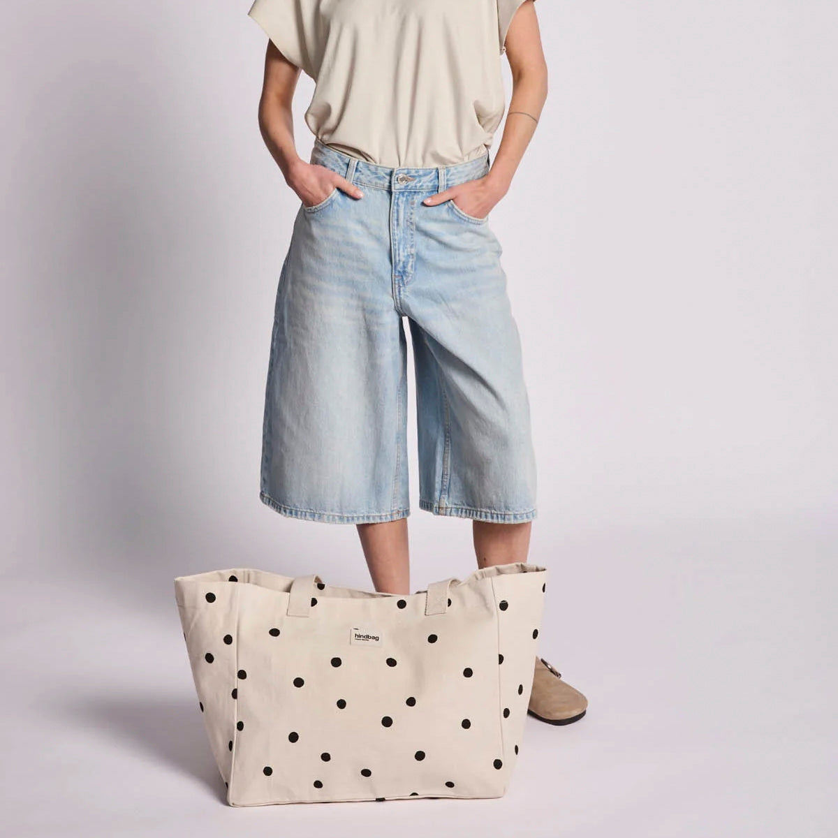 Claude Tragetasche - Polka dots
