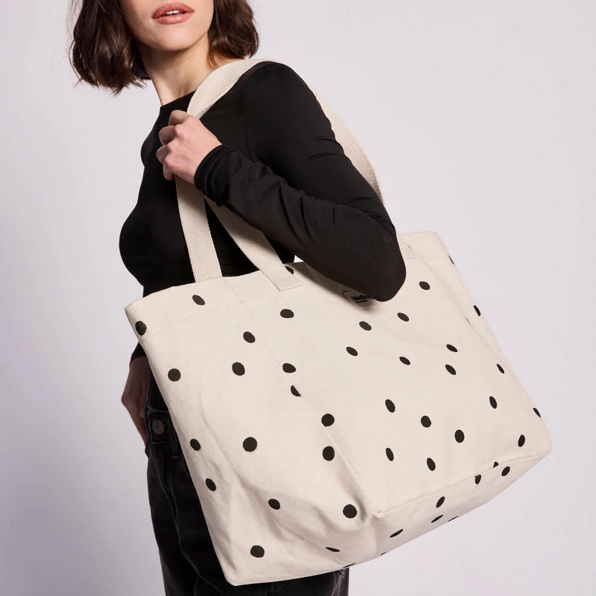 Claude Tragetasche - Polka dots