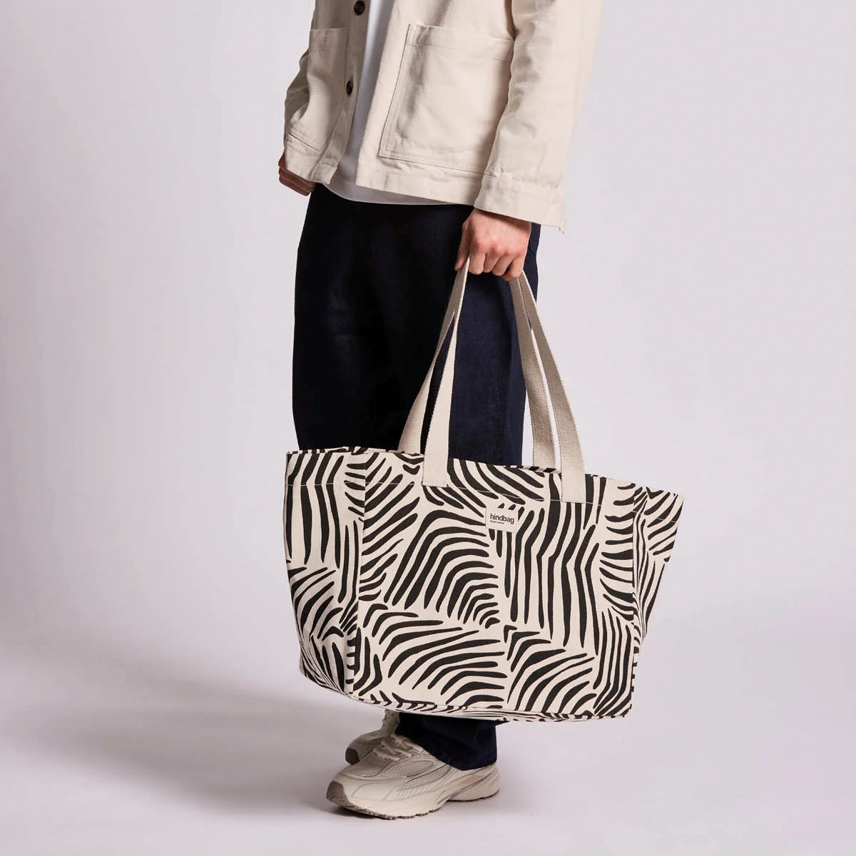 Claude Tragetasche - Zebra ecru