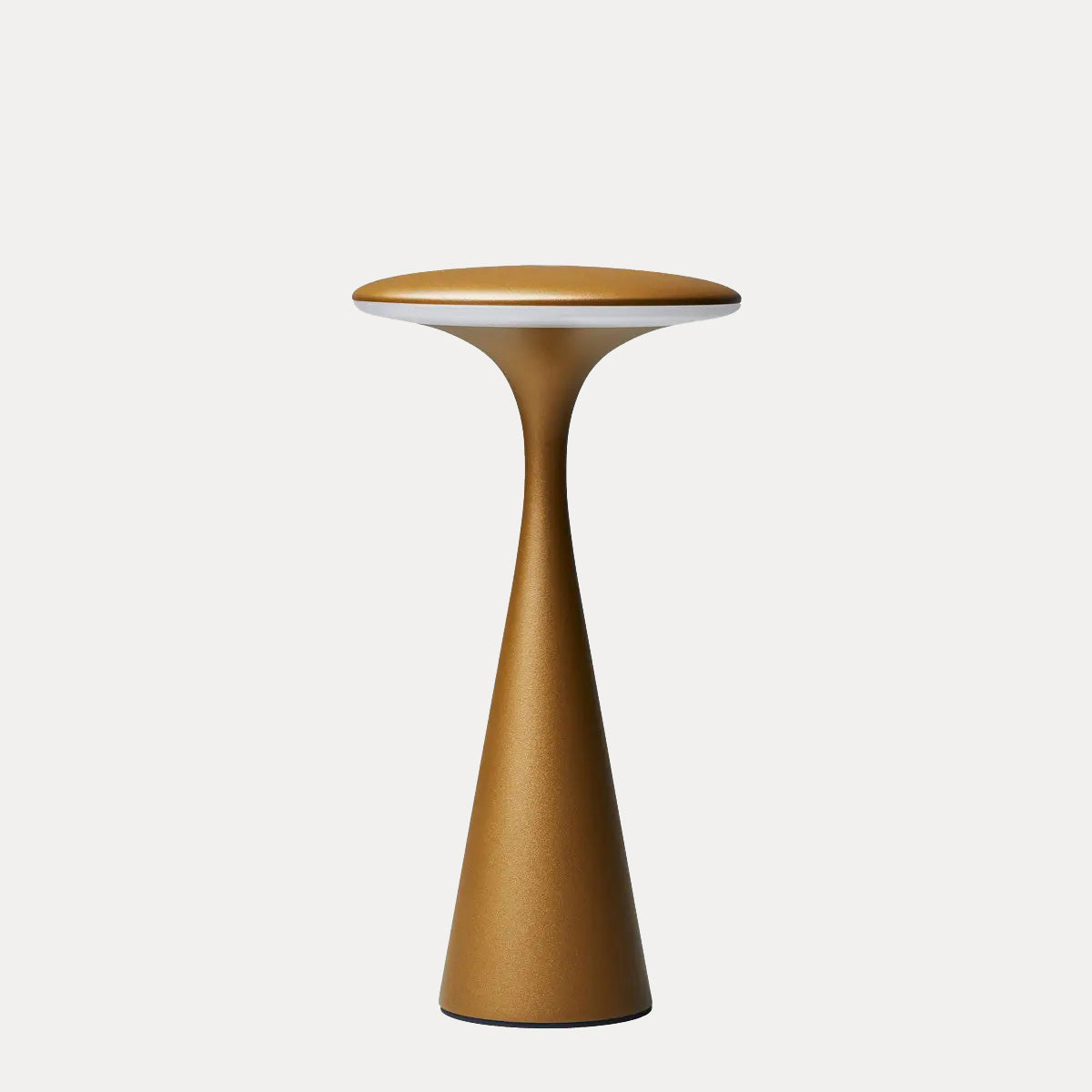 LED-Laterne UFO - brushed gold
