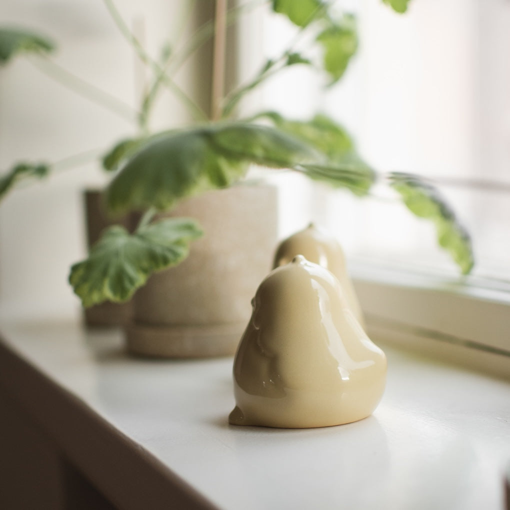 Chubby Chicken 2er Set - shiny yellow