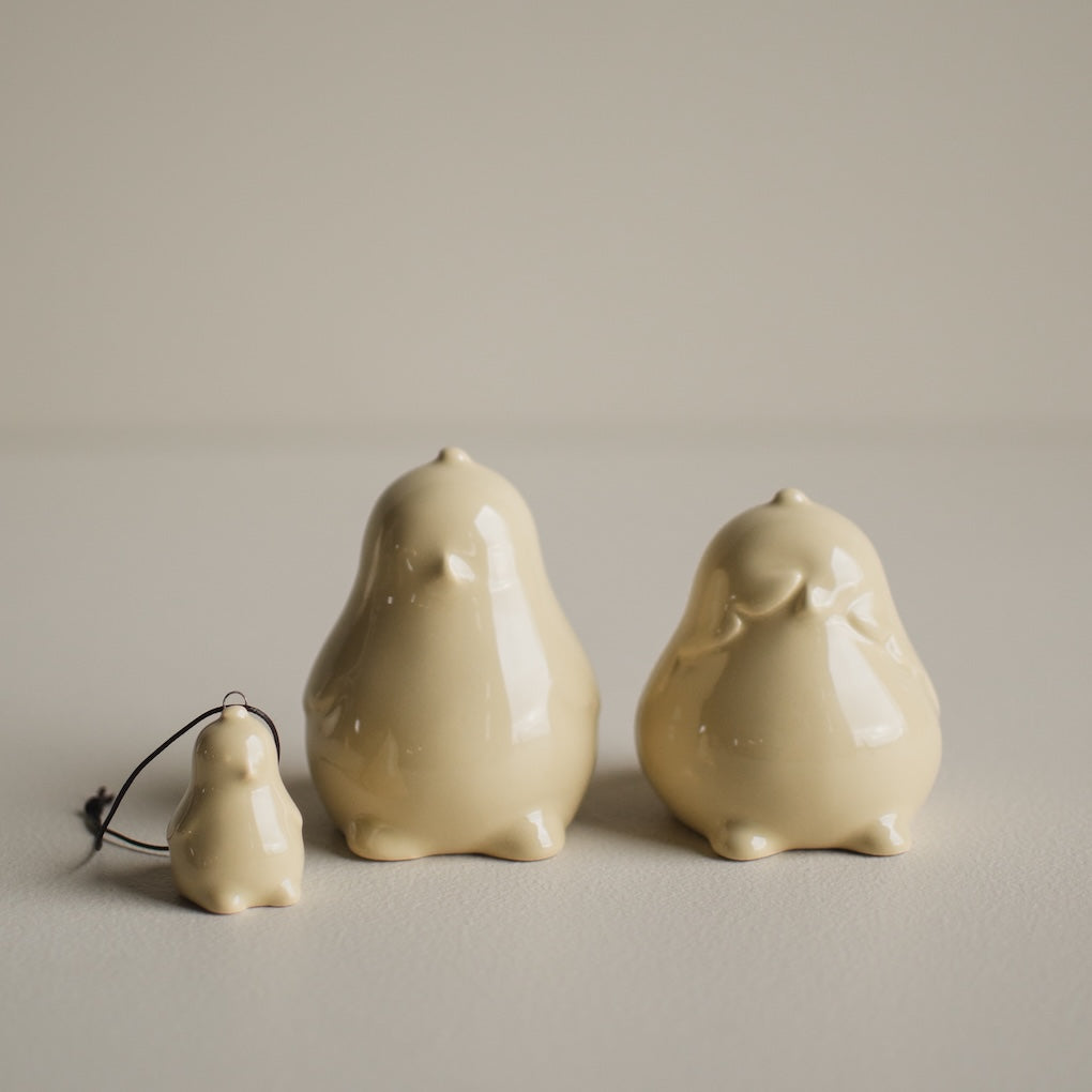 Chubby Chicken 2er Set - shiny yellow