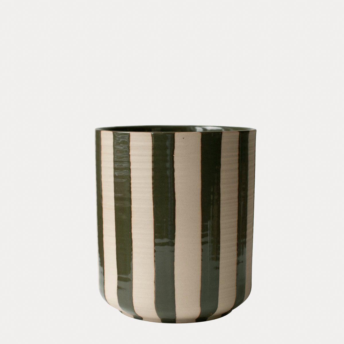 Schale Line - stripe grün