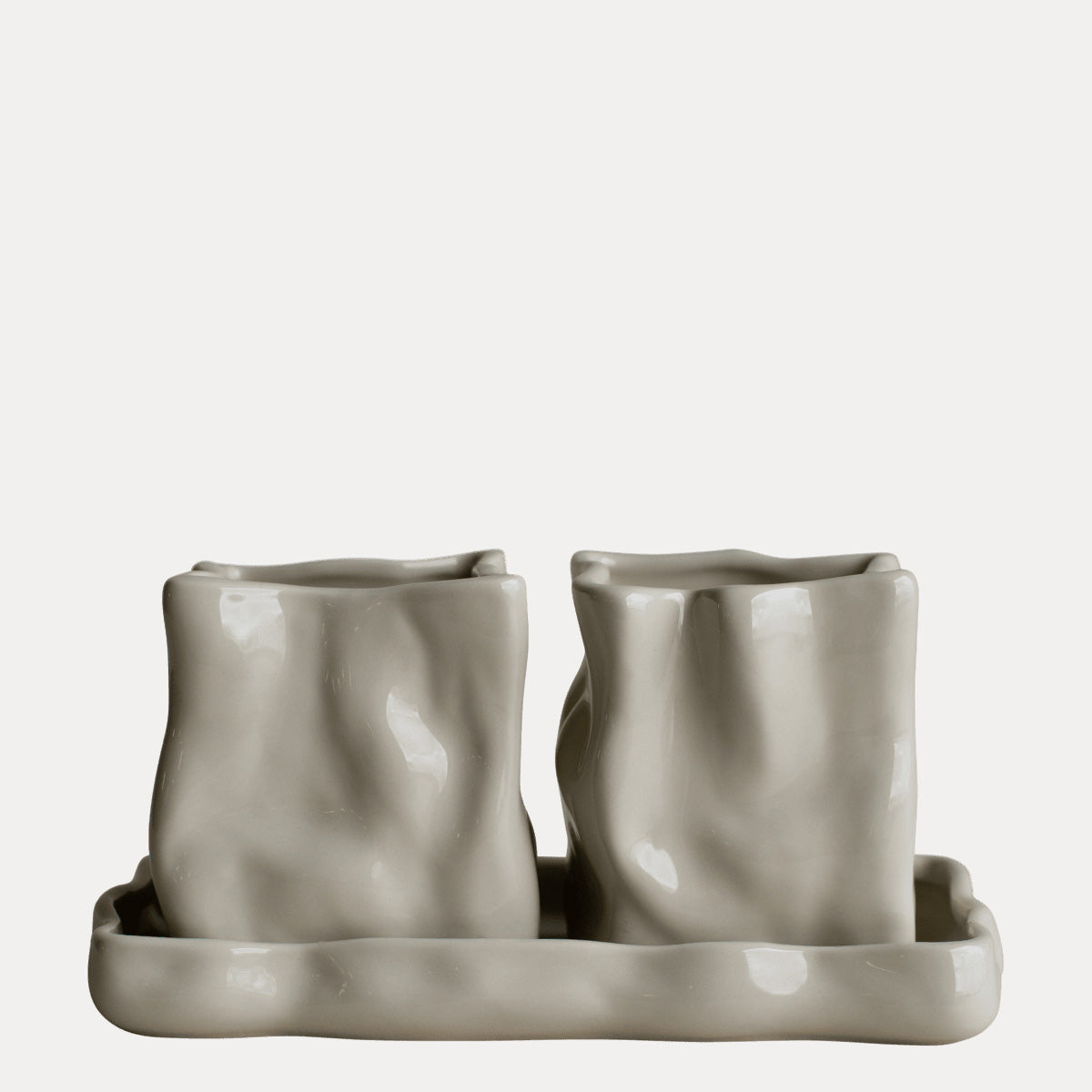 Aufbewahrungsset Herb - shiny creme