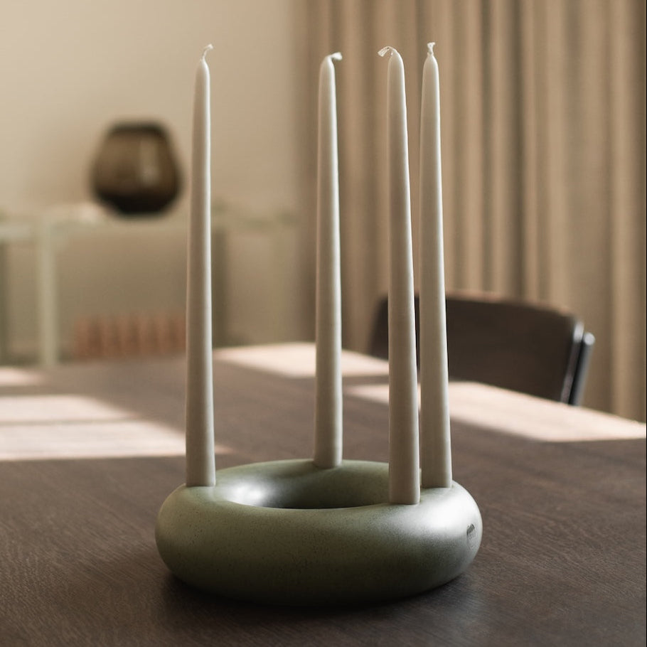 Kerzenhalter Float - moss