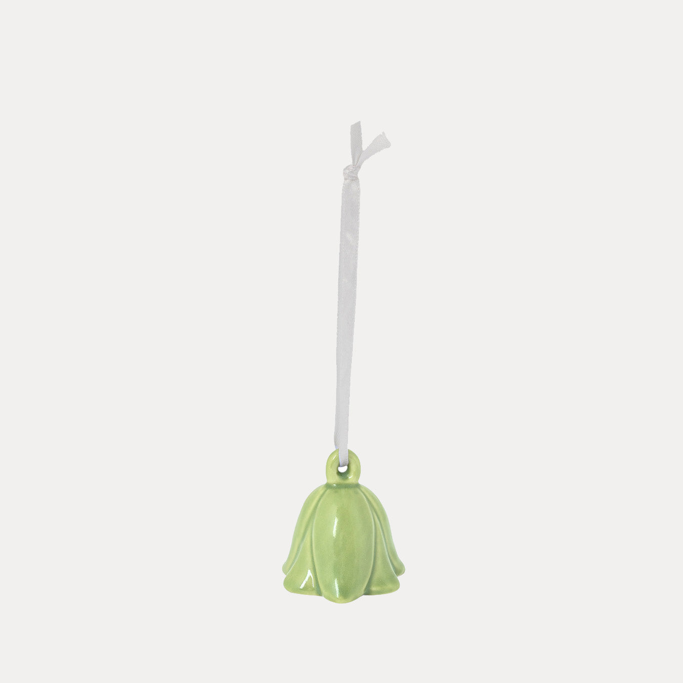 Keramikanhänger Blume Blåklocka - grün