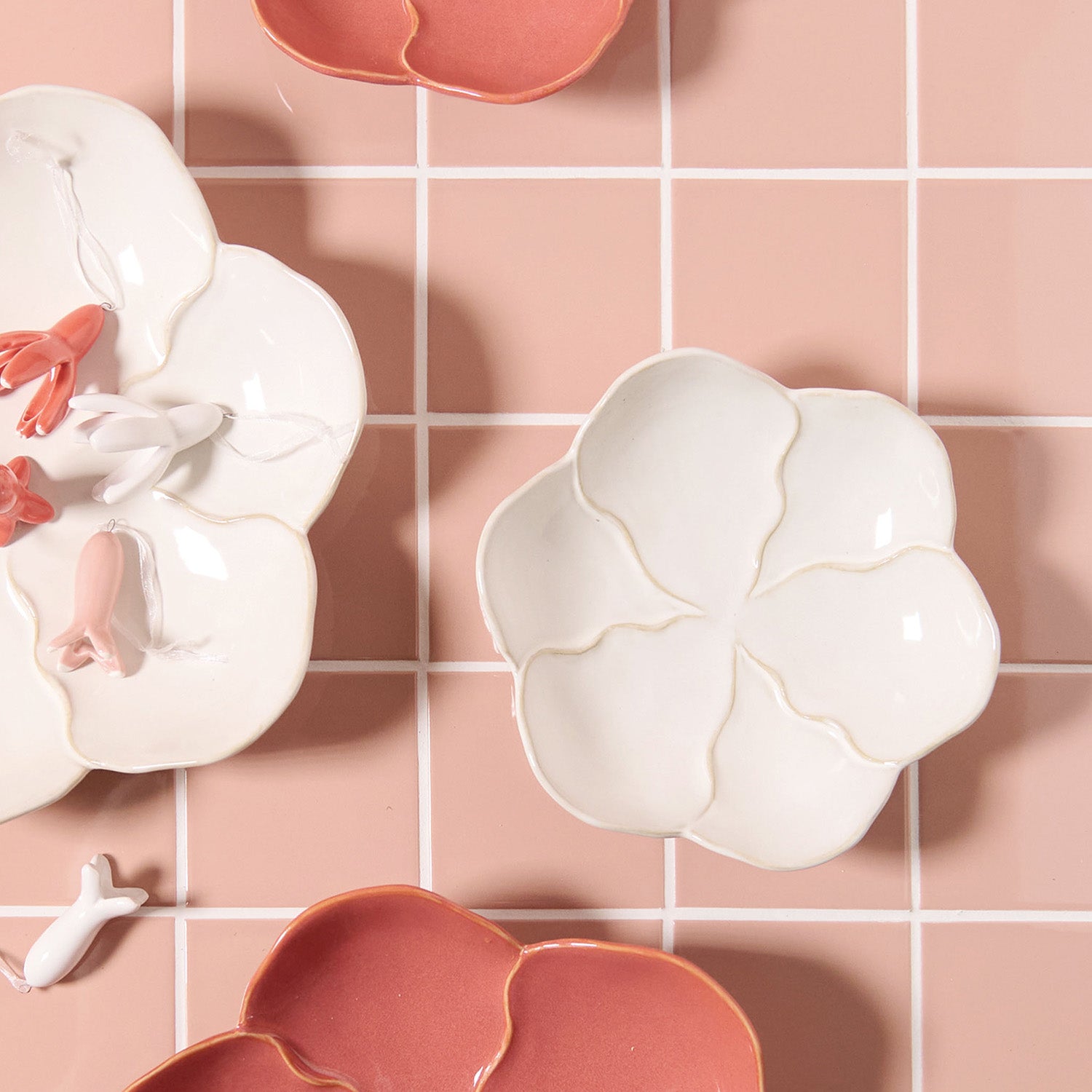 Dekoschale Jannike - cremeweiß