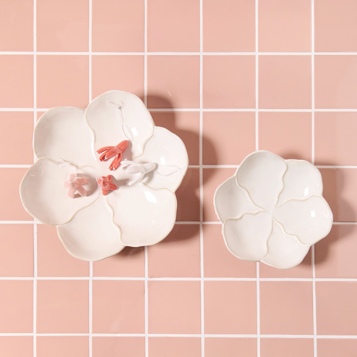 Dekoschale Jannike - cremeweiß