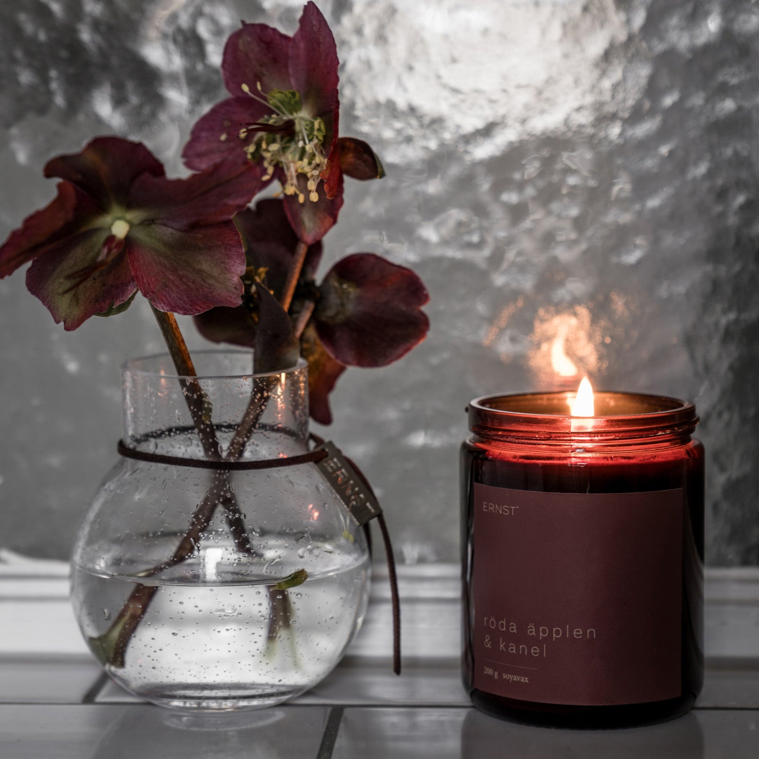 Duftkerze Röda Äpplen & Kanel - Roter Apfel & Zimt
