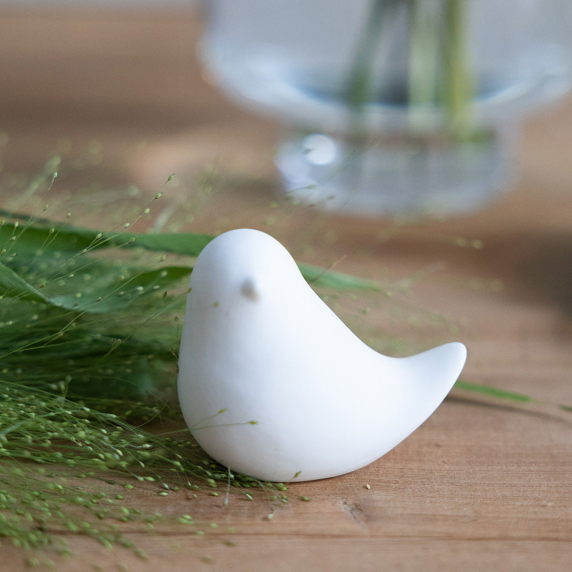 Vogel Elvira - weiß