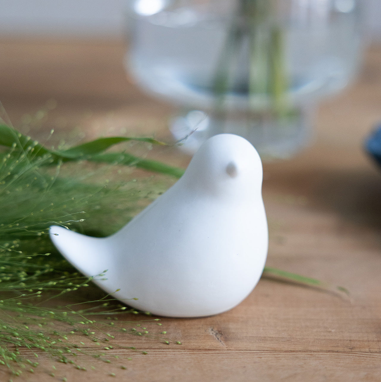 Vogel Elvira - weiß