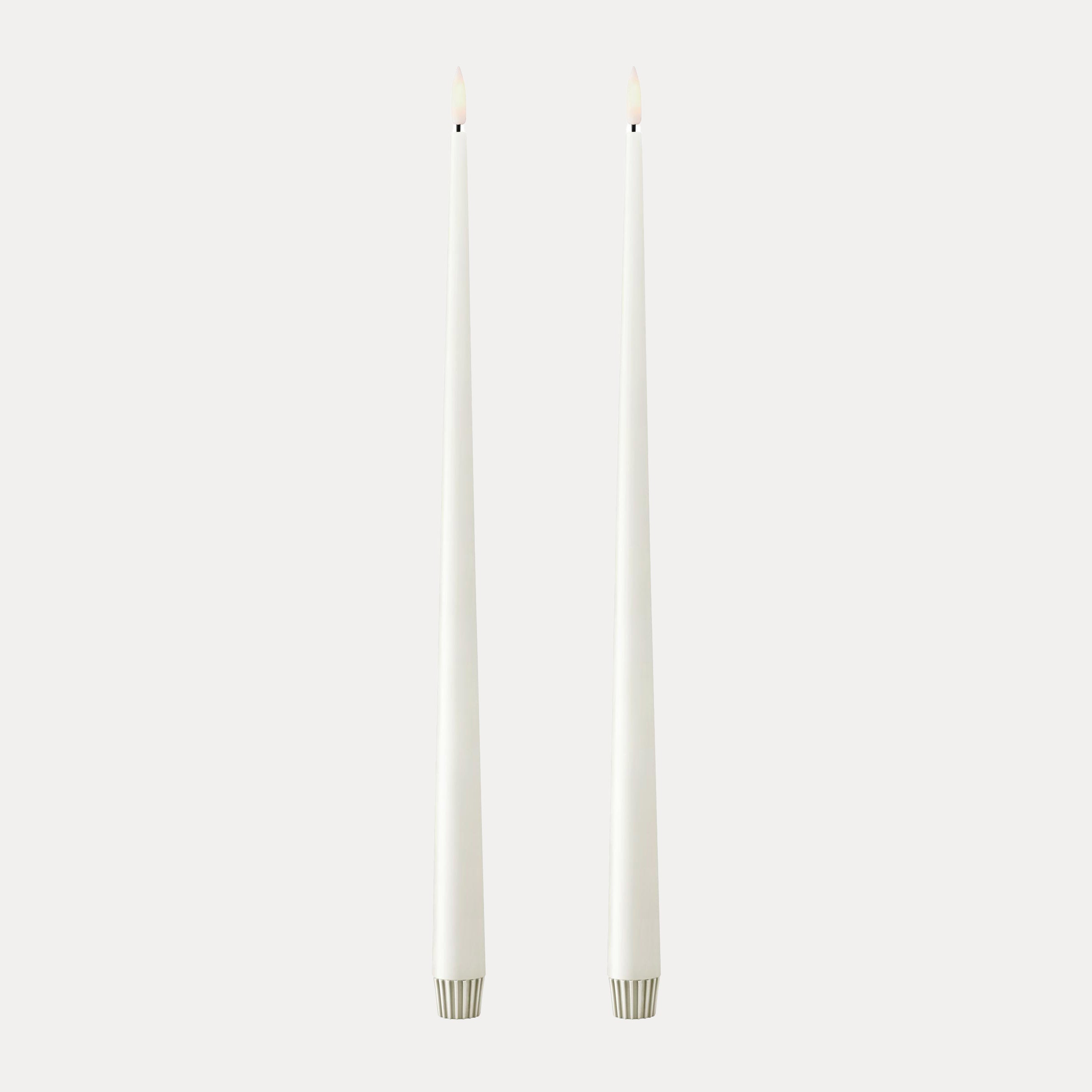 Ester & Erik LED Stabkerzen 2er Set - 10 silky